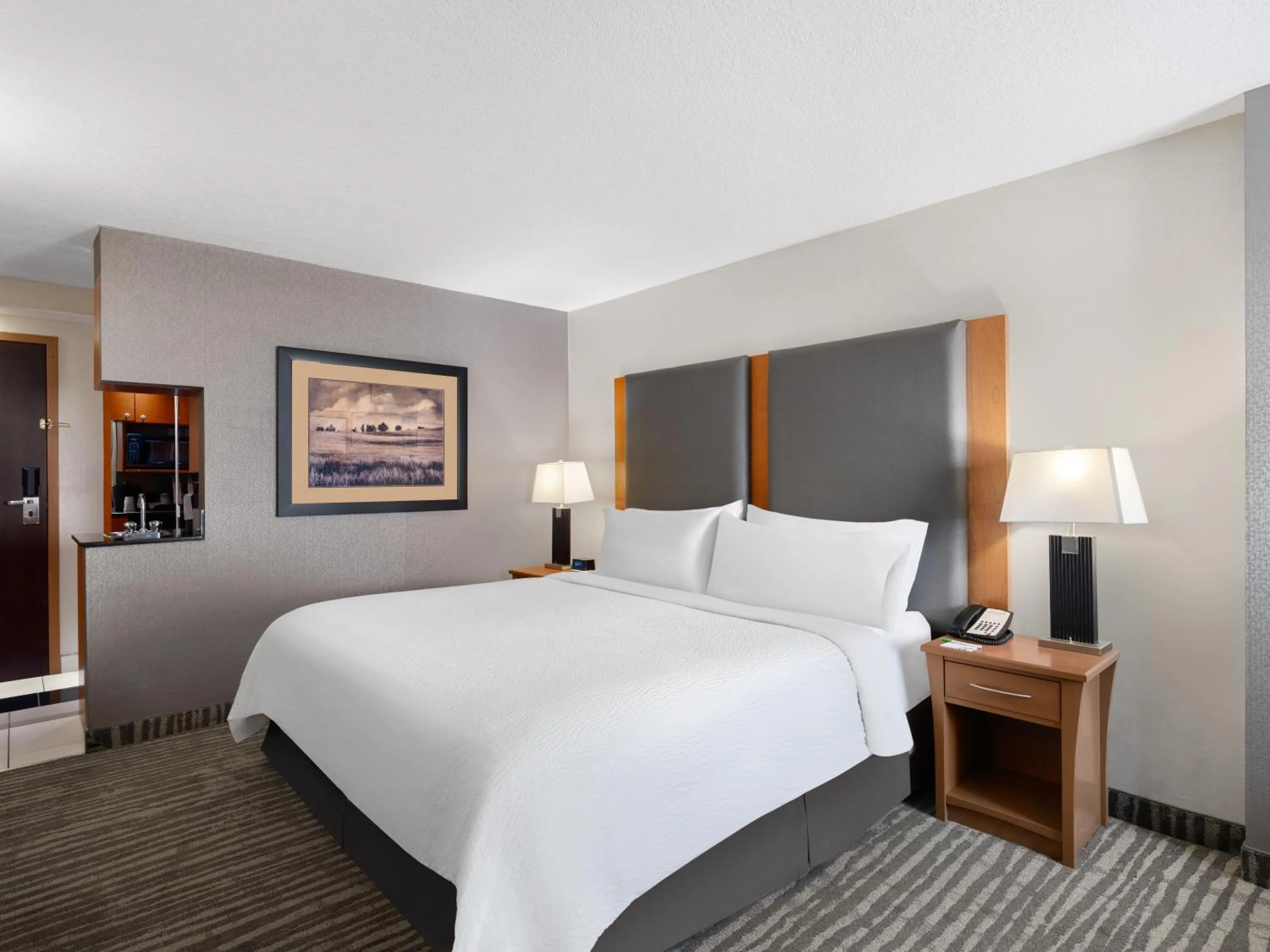 Guests, Bed in Holiday Inn Calgary Airport by IHG