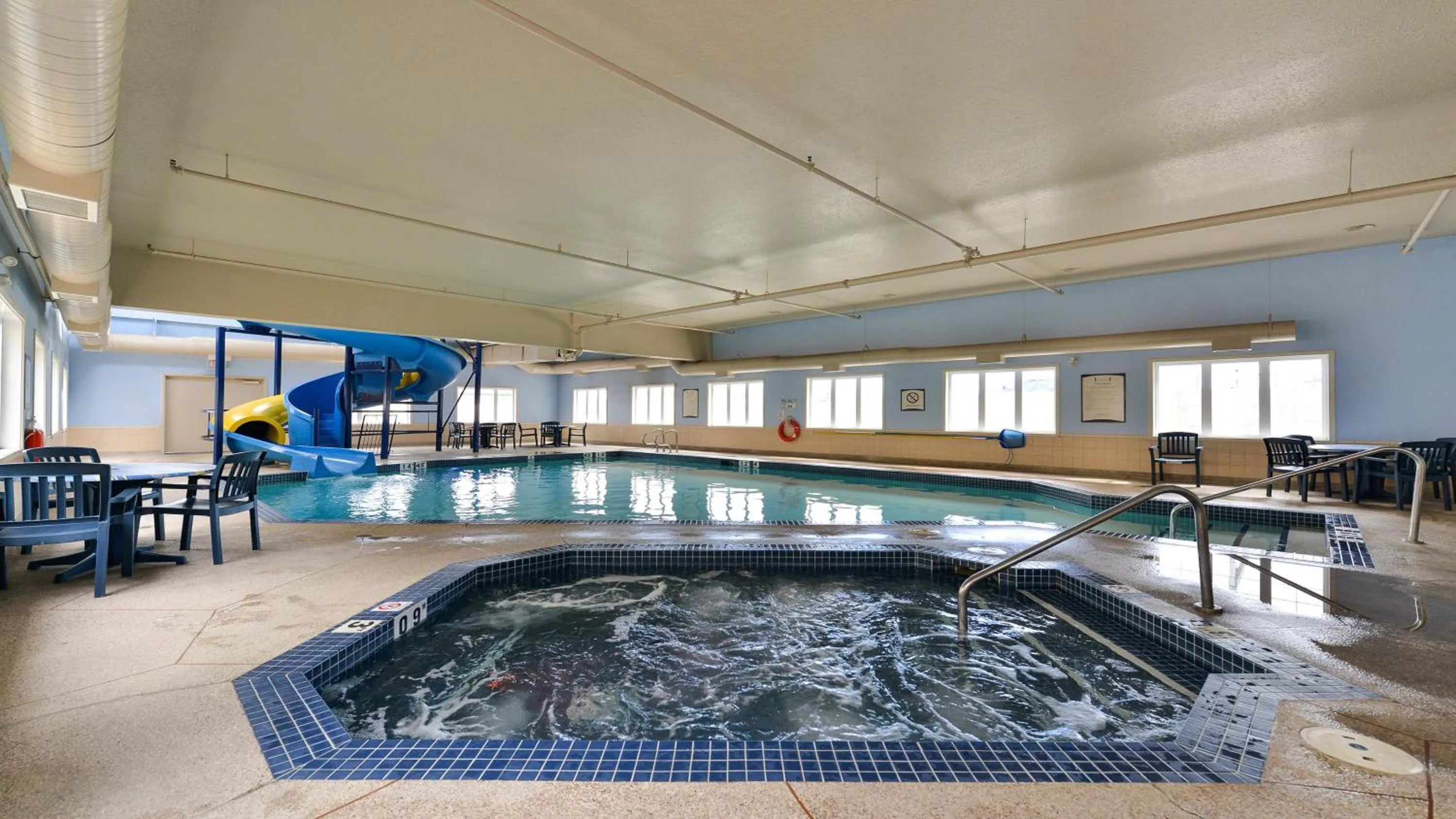 Swimming pool in Staybridge Suites - Calgary Airport by IHG