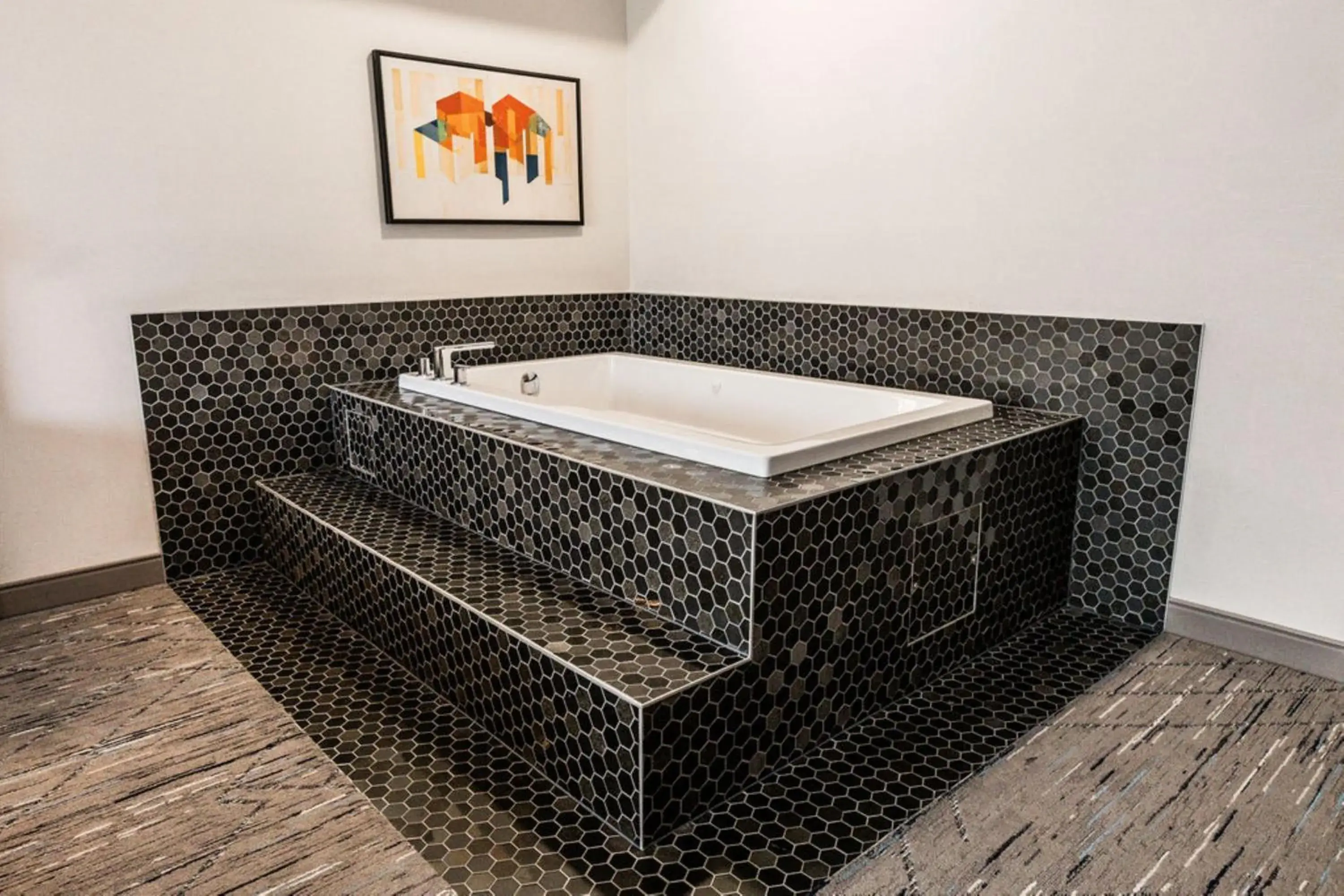 King Suite with Jetted Tub and Fireplace in Holiday Inn Express Calgary South by IHG King Suite with Jetted Tub and Fireplace in Holiday Inn Express Calgary South by IHG