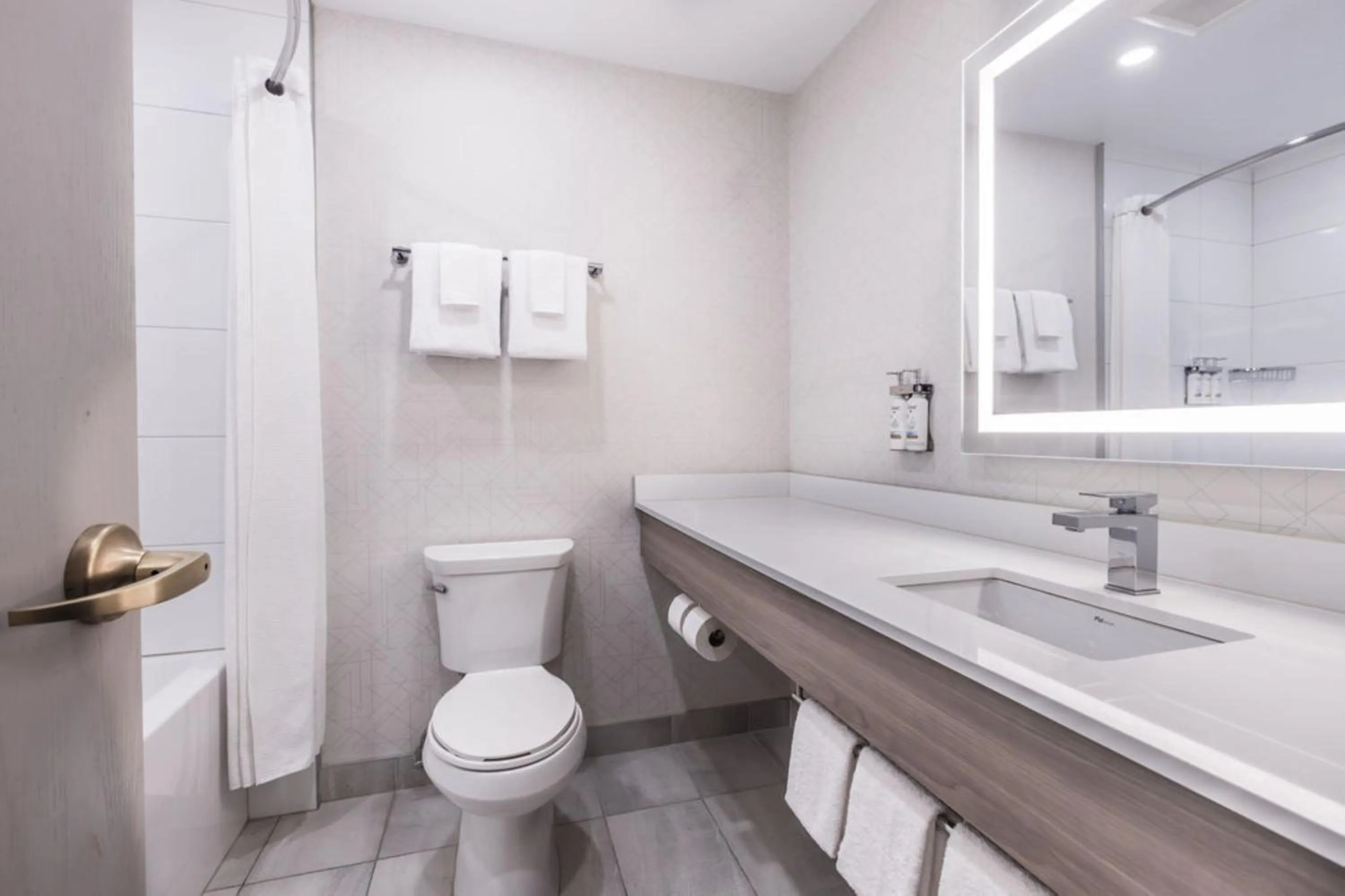 Bathroom in Holiday Inn Express Calgary South by IHG