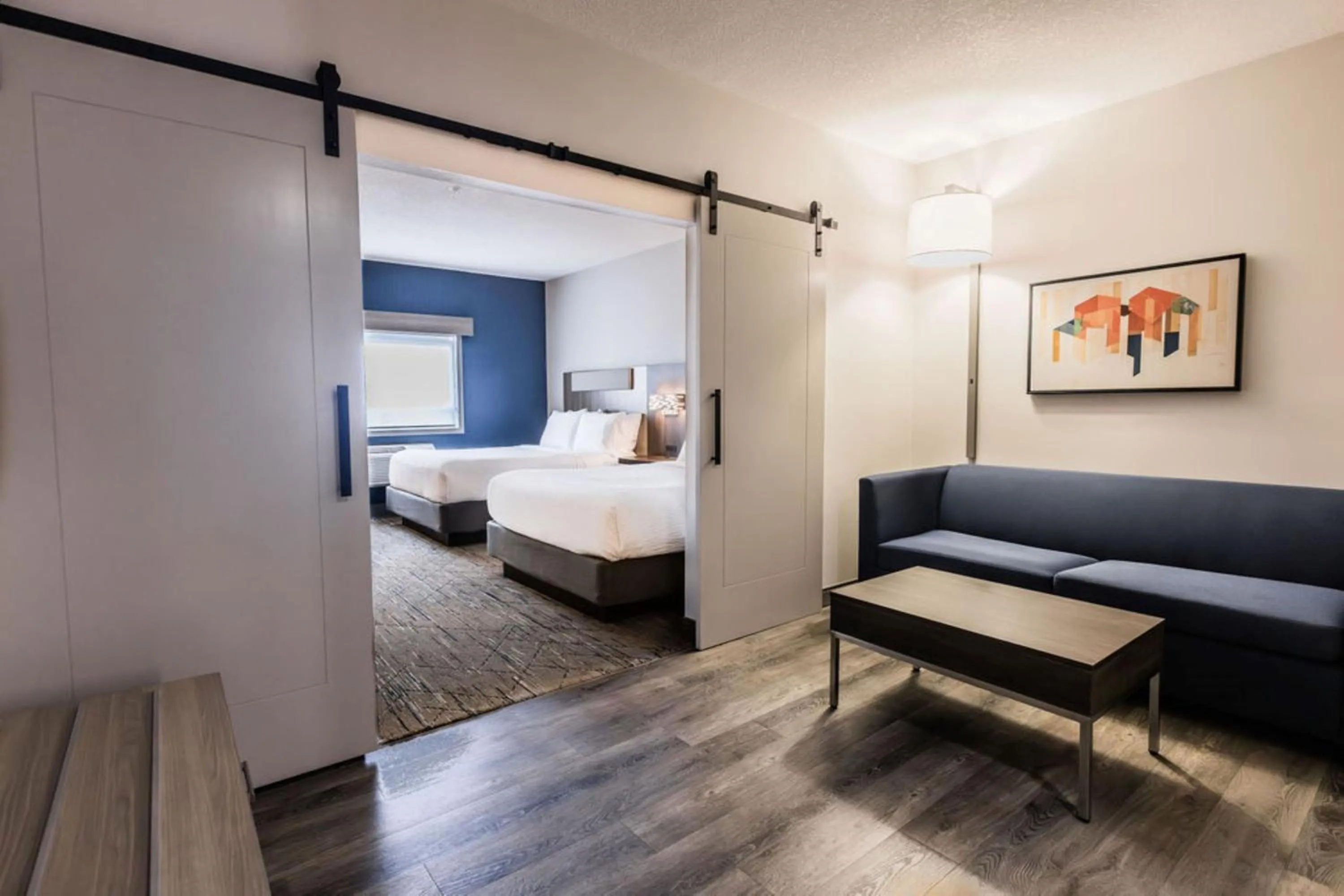 Photo of the whole room, Bed in Holiday Inn Express Calgary South by IHG
