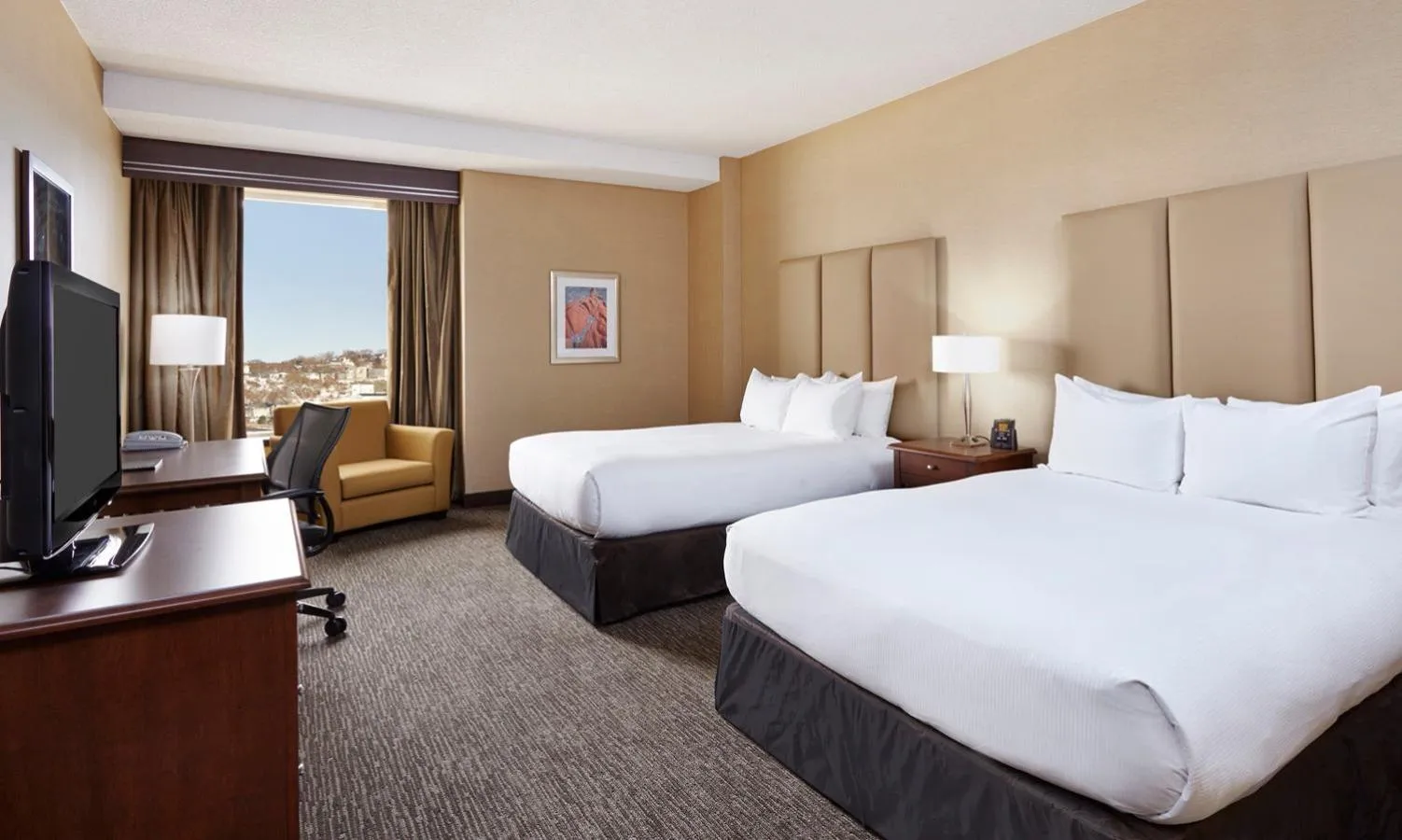 Bedroom, Bed in Hilton Saint John