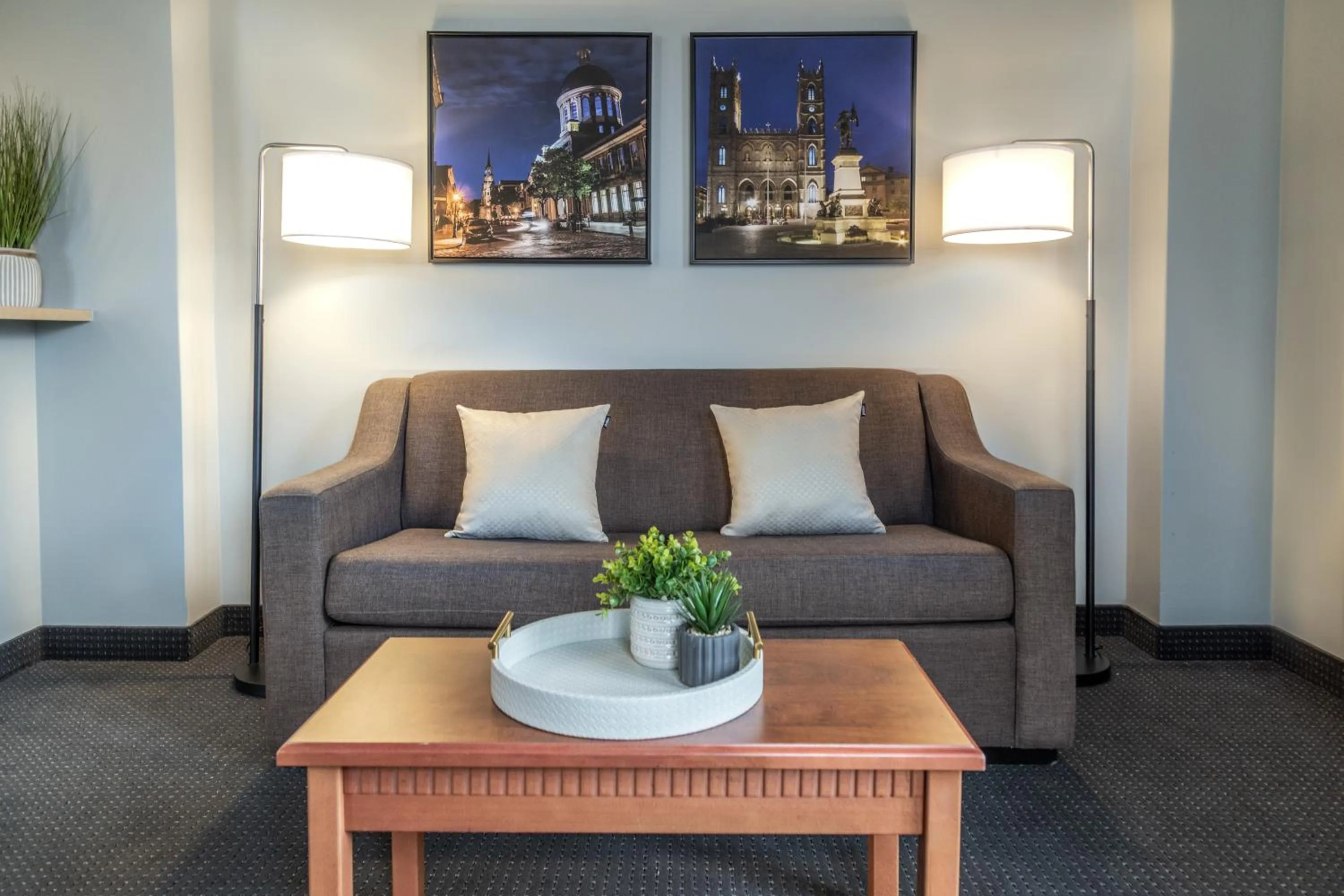 Living room in Hôtel Saint-Laurent Montréal