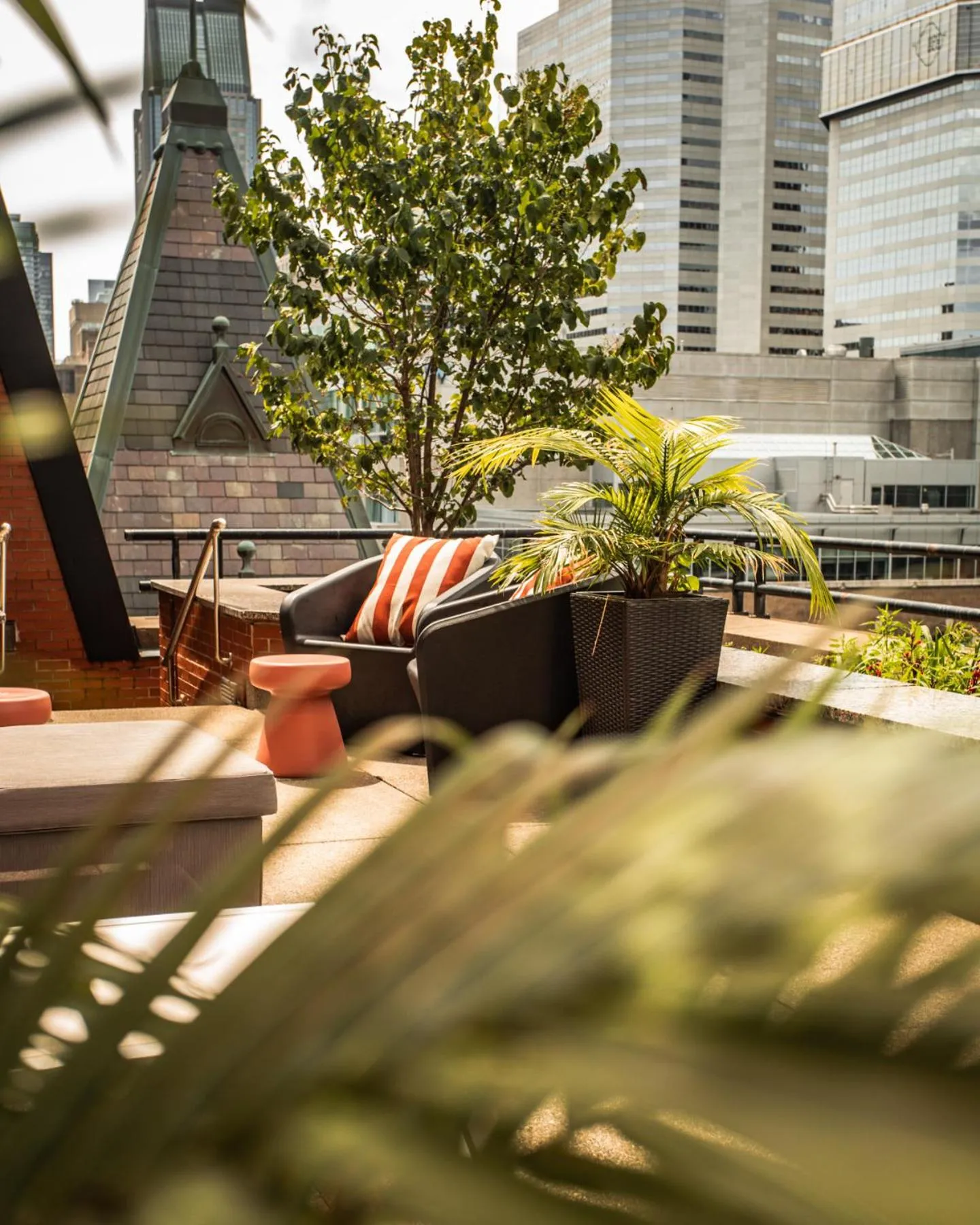 Balcony/Terrace in InterContinental Montreal by IHG