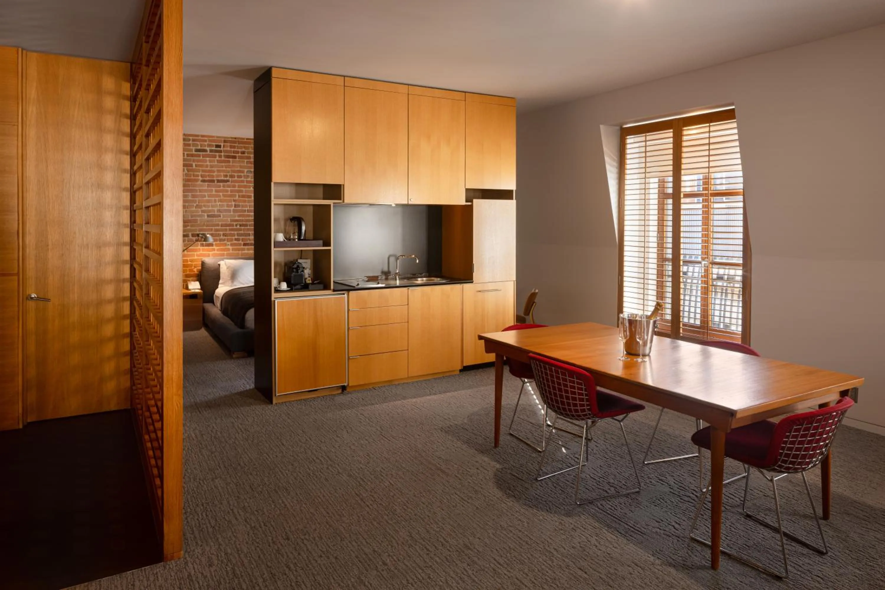 Kitchen or kitchenette in Hotel Gault