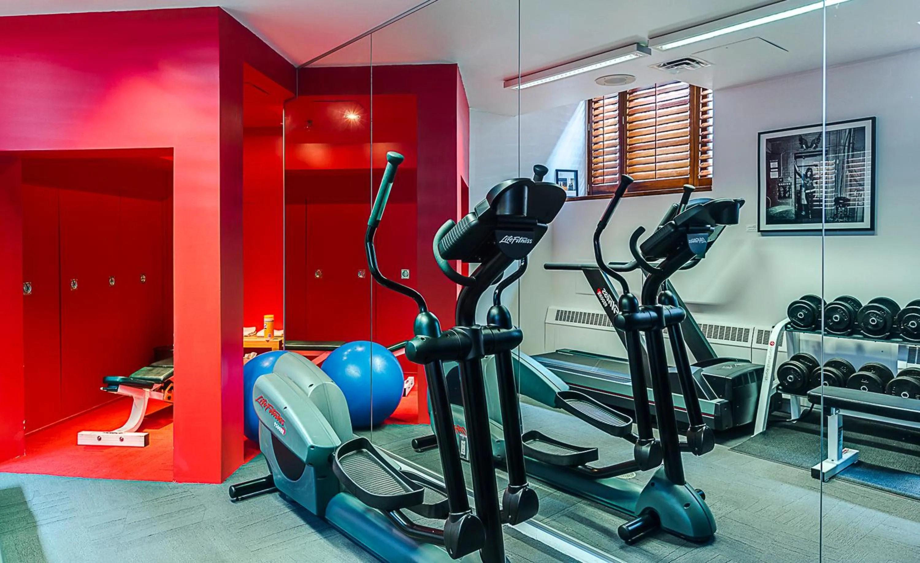 Fitness centre/facilities in Hotel Gault