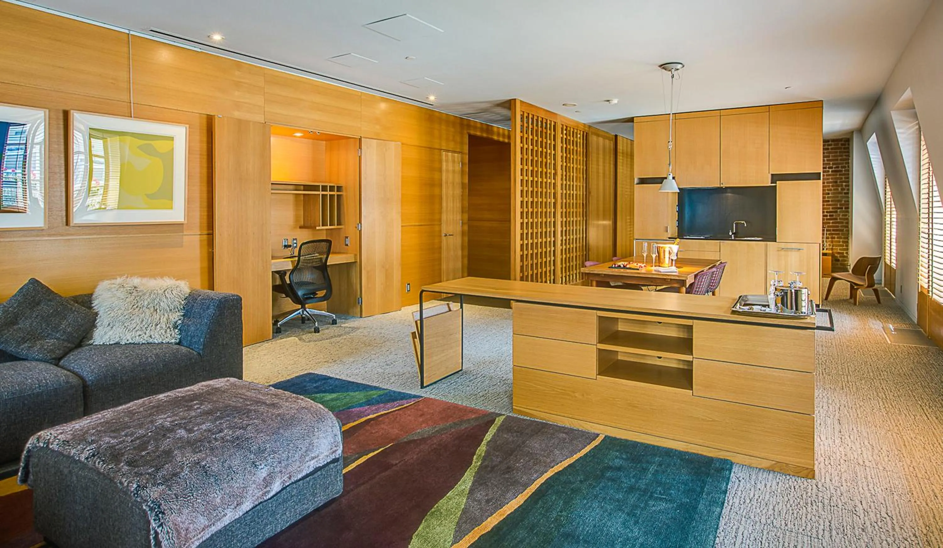 Living room in Hotel Gault