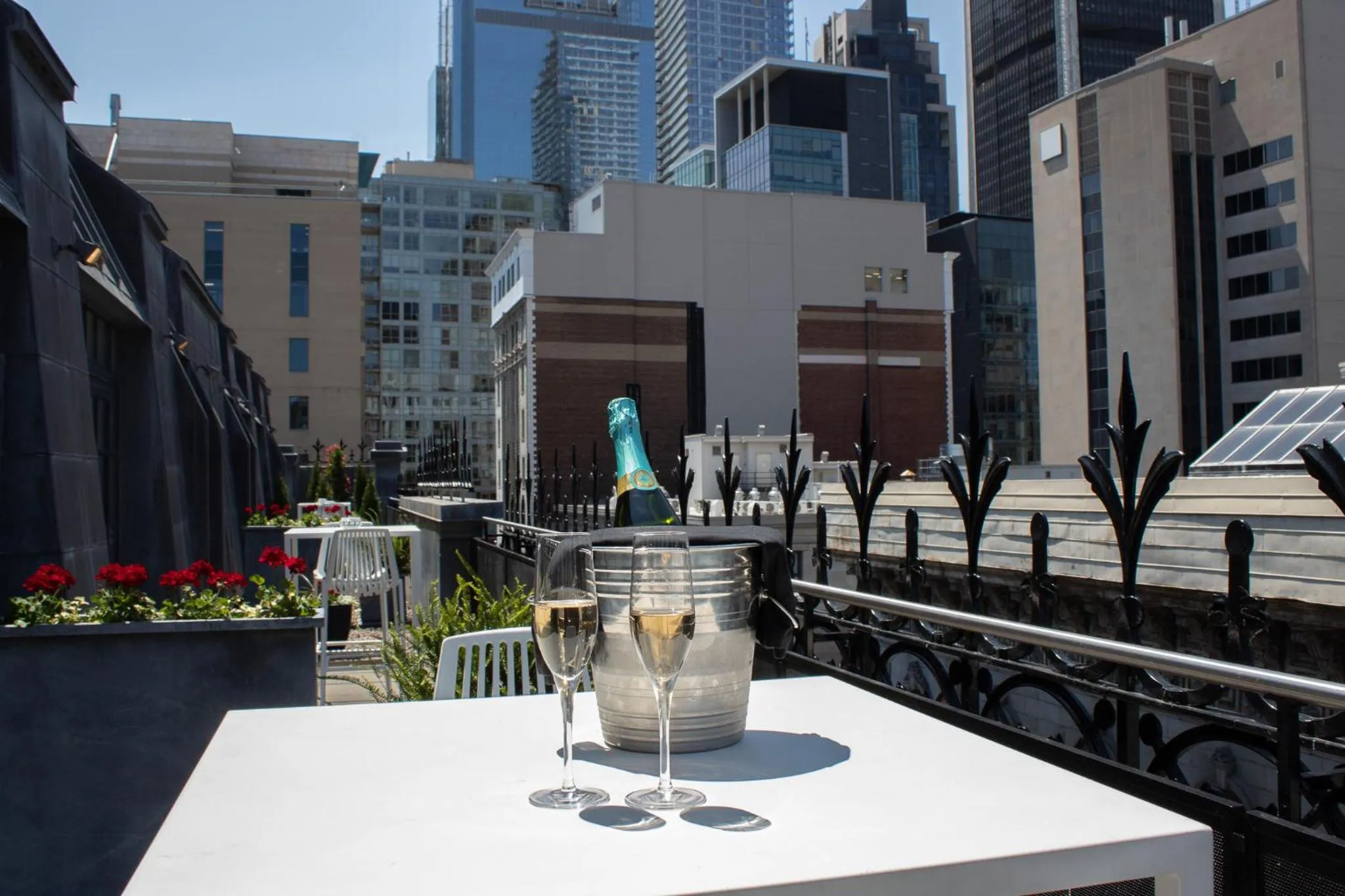 Balcony/Terrace in Hotel Gault