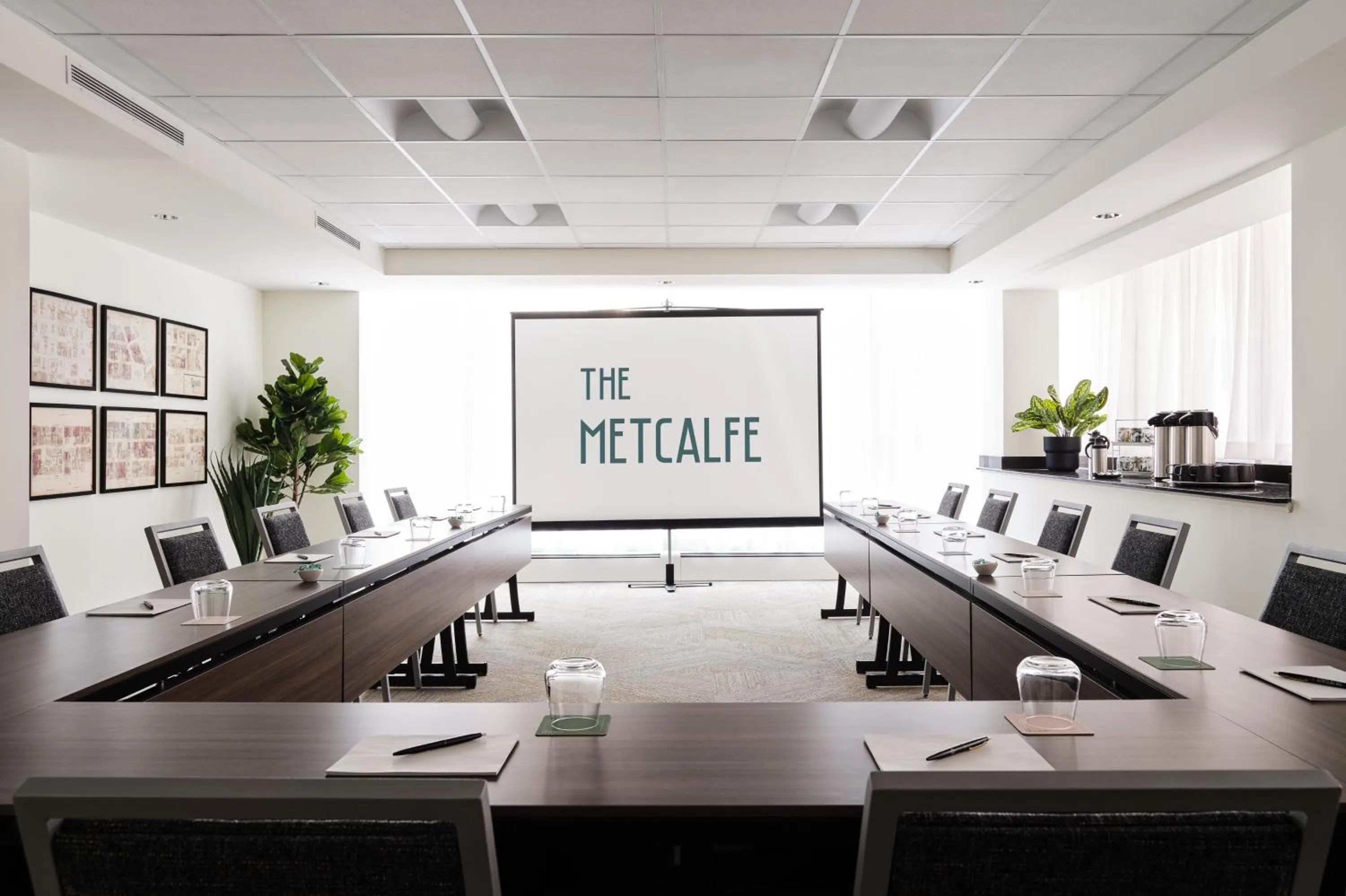 Meeting/conference room in The Metcalfe by Gray Collection