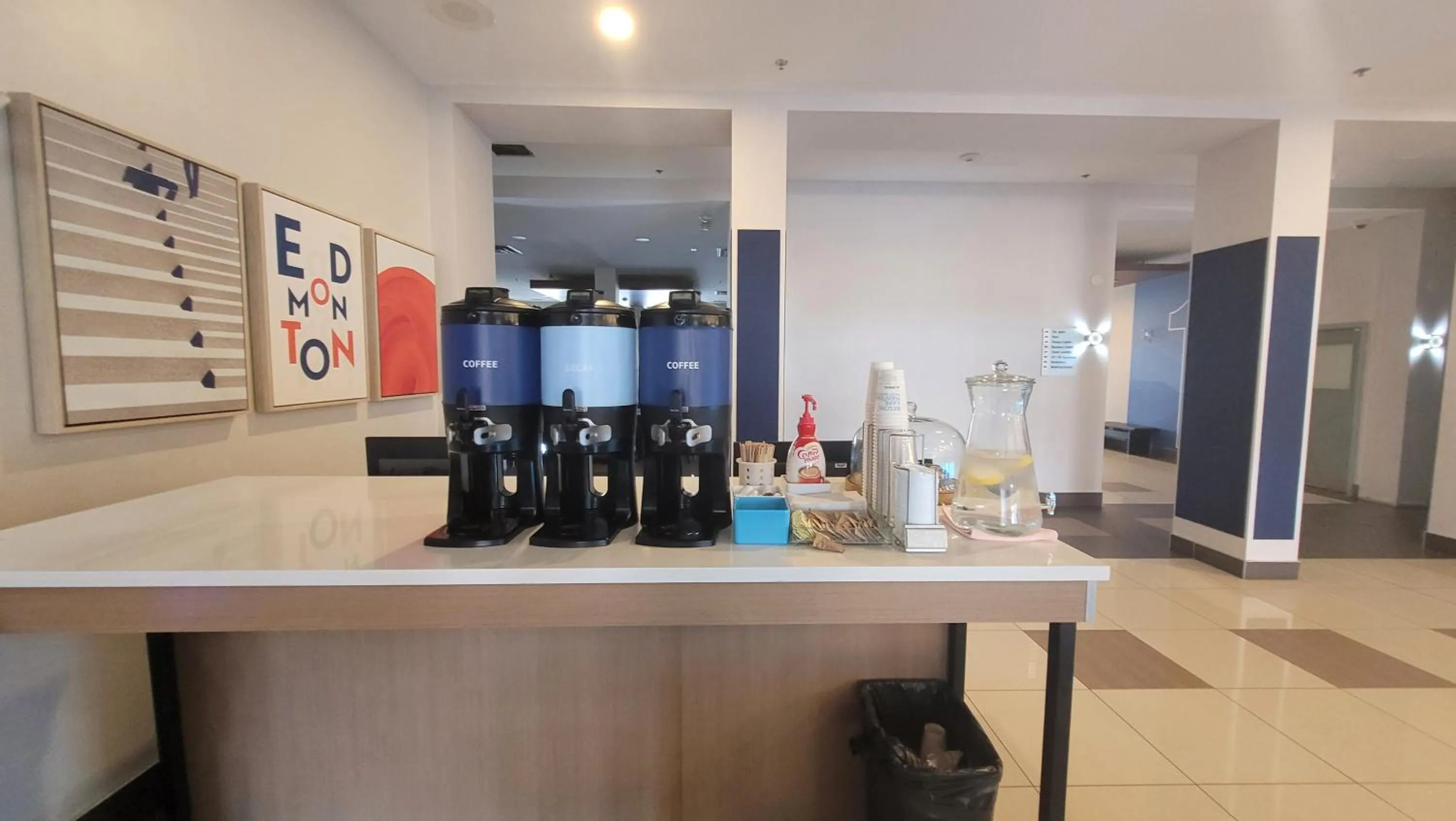 Coffee/tea facilities in Holiday Inn Express Hotel & Suites-Edmonton South by IHG
