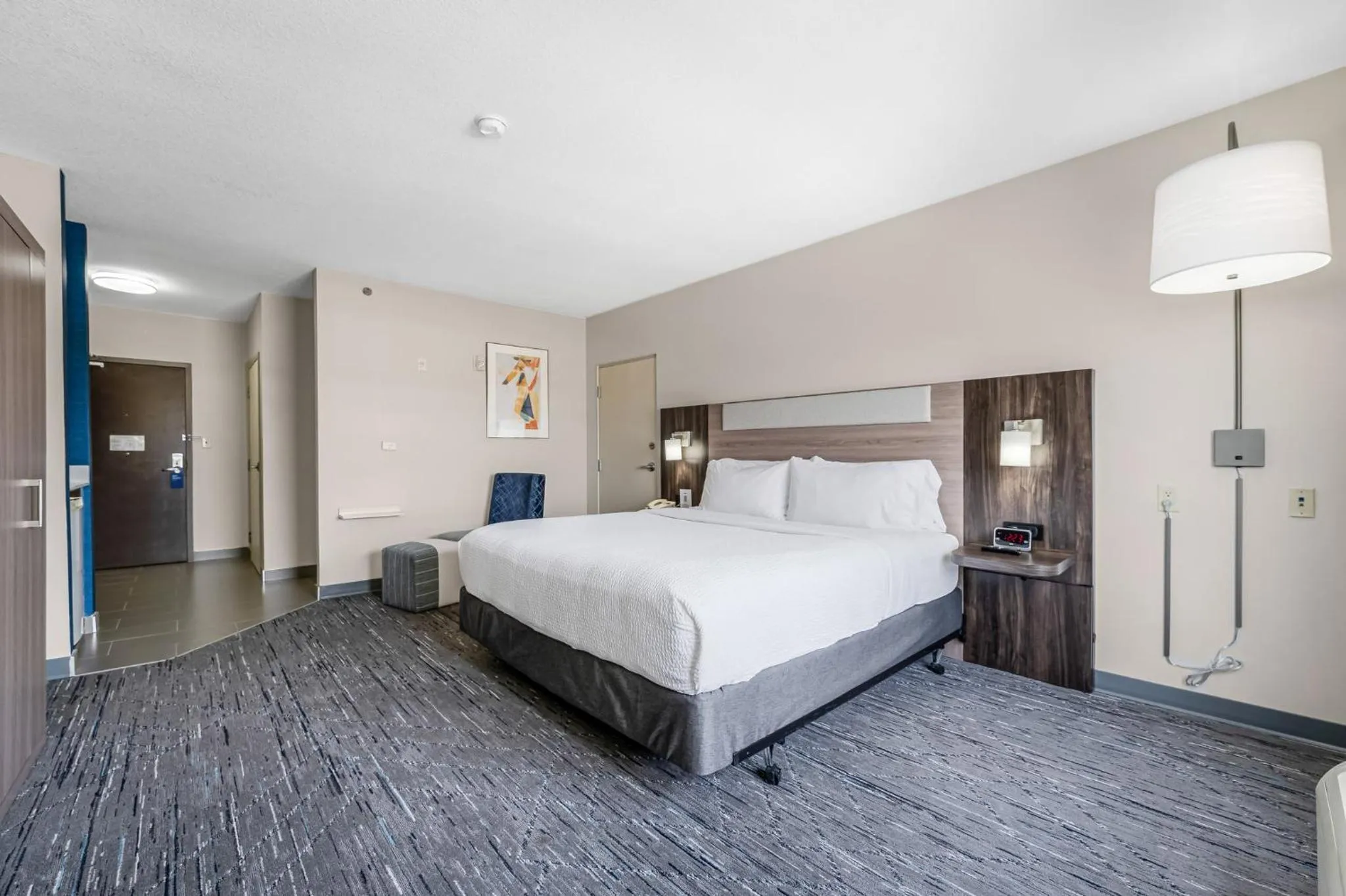 Photo of the whole room, Bed in Holiday Inn Express Hotel & Suites-Edmonton South by IHG