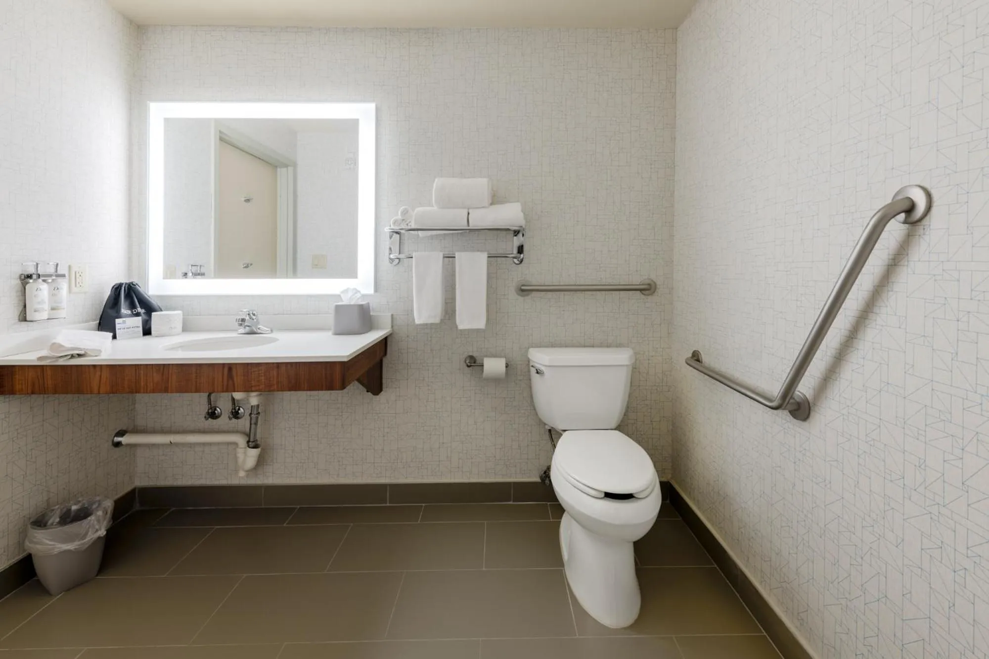 Toilet in Holiday Inn Express Hotel & Suites-Edmonton South by IHG