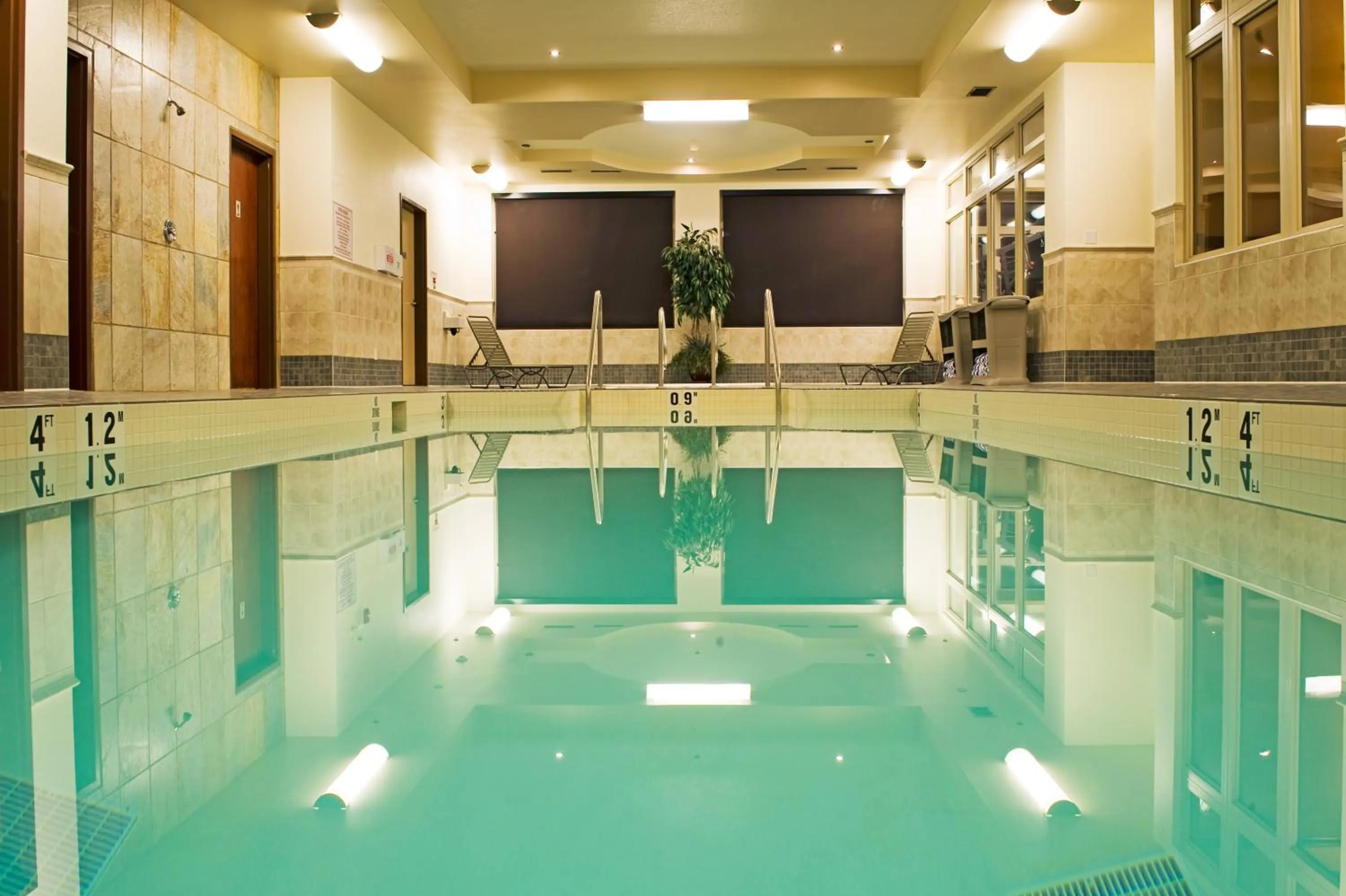 Swimming pool in Holiday Inn Hotel & Suites-West Edmonton by IHG