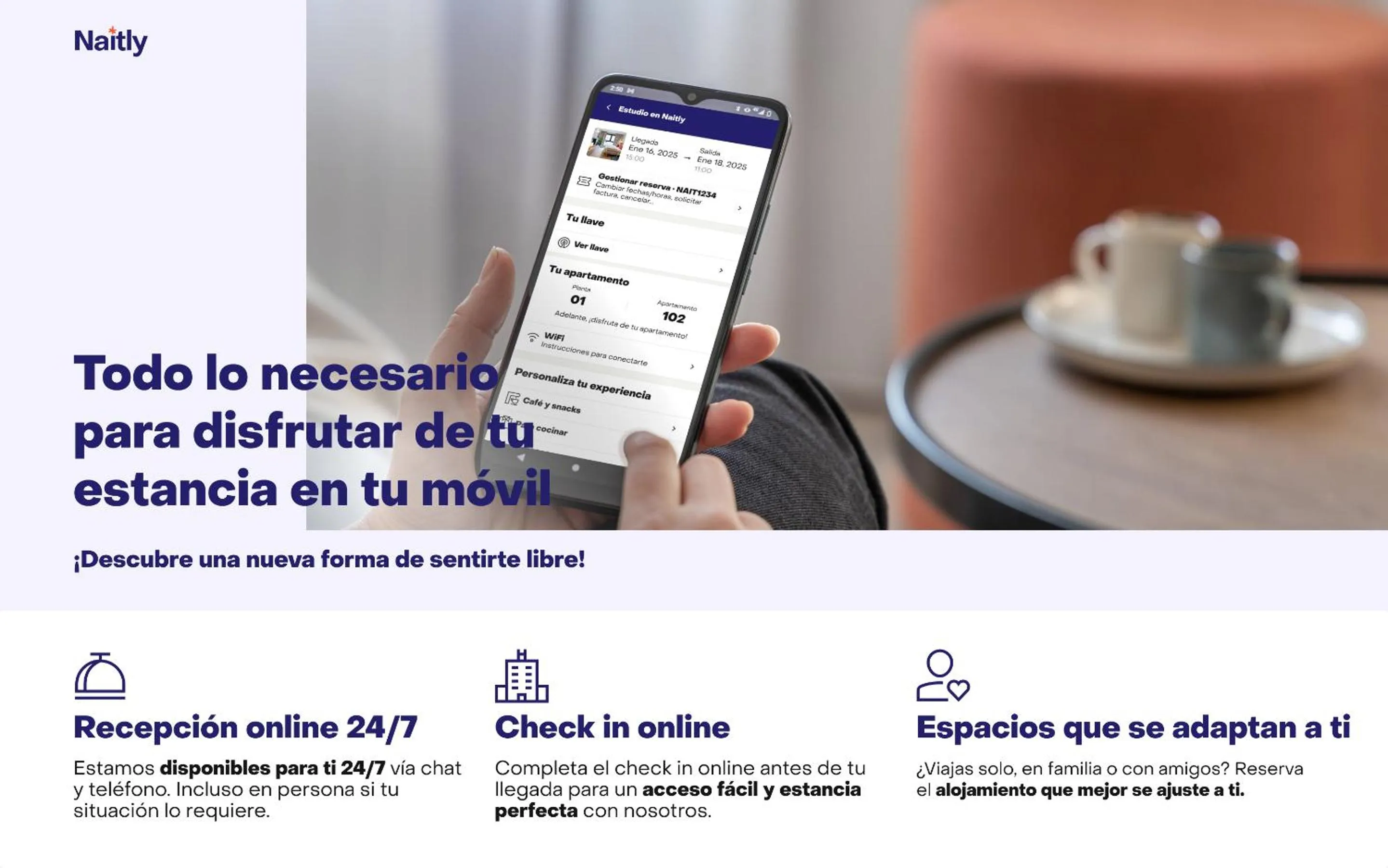 Property logo or sign in Naitly Barcelona Poblenou