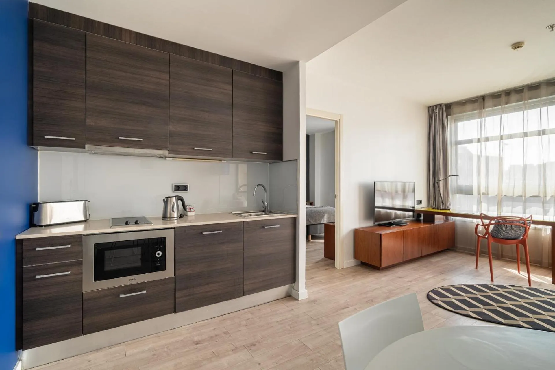 Kitchen or kitchenette in Naitly Barcelona Poblenou