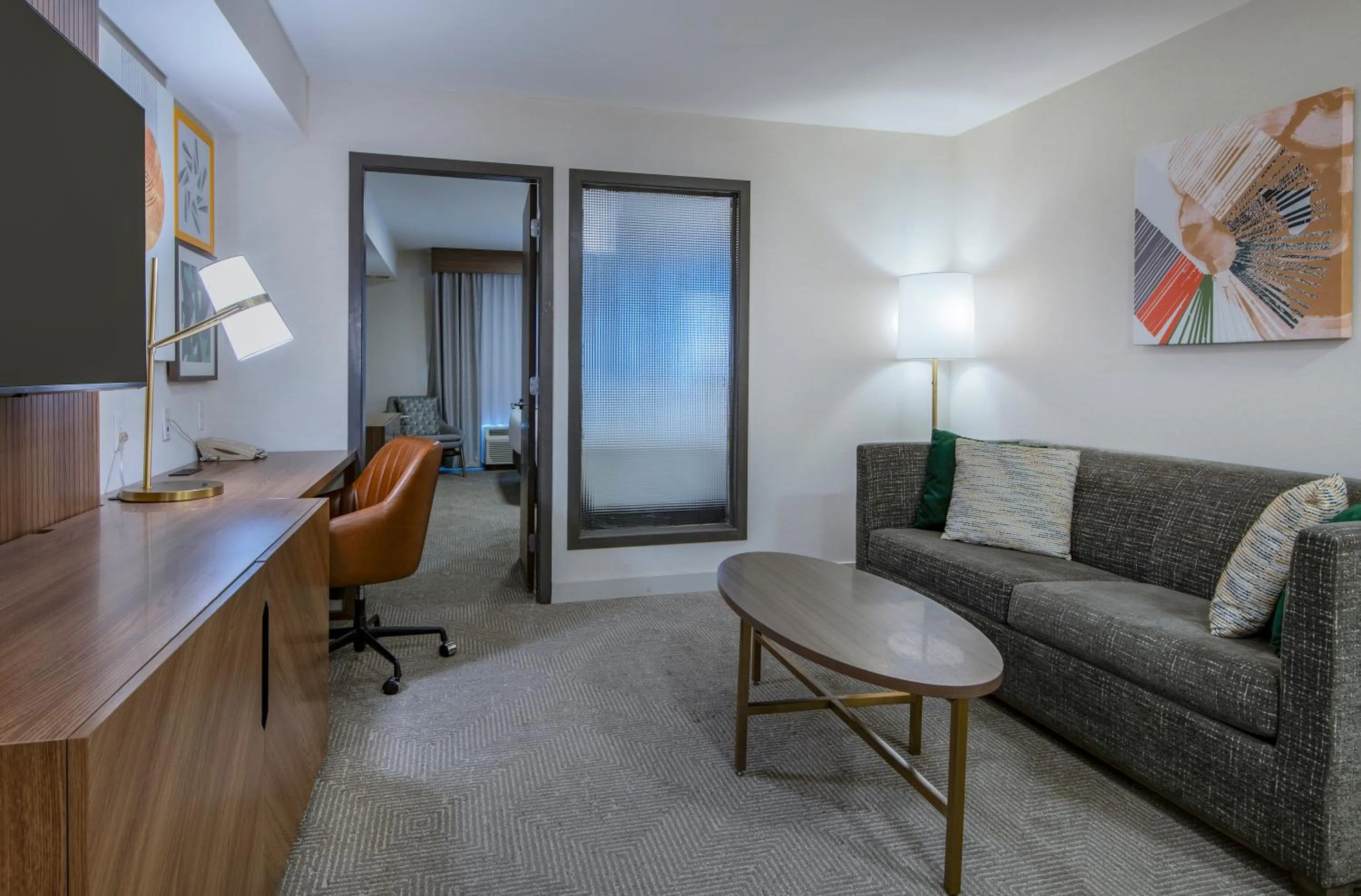 Living room in Holiday Inn Hotel and Suites-Kamloops by IHG