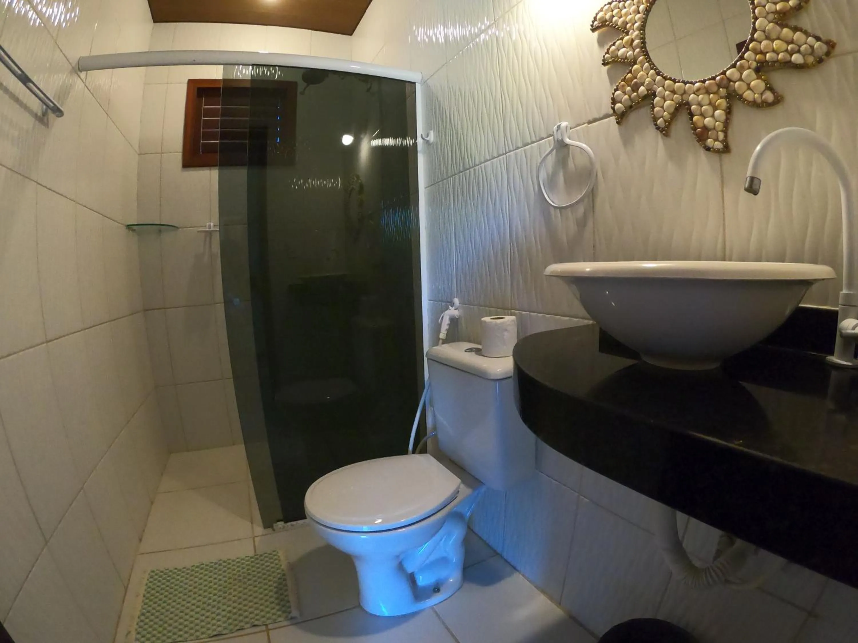 Bathroom in Pousada e Restaurante Paraíso Natural