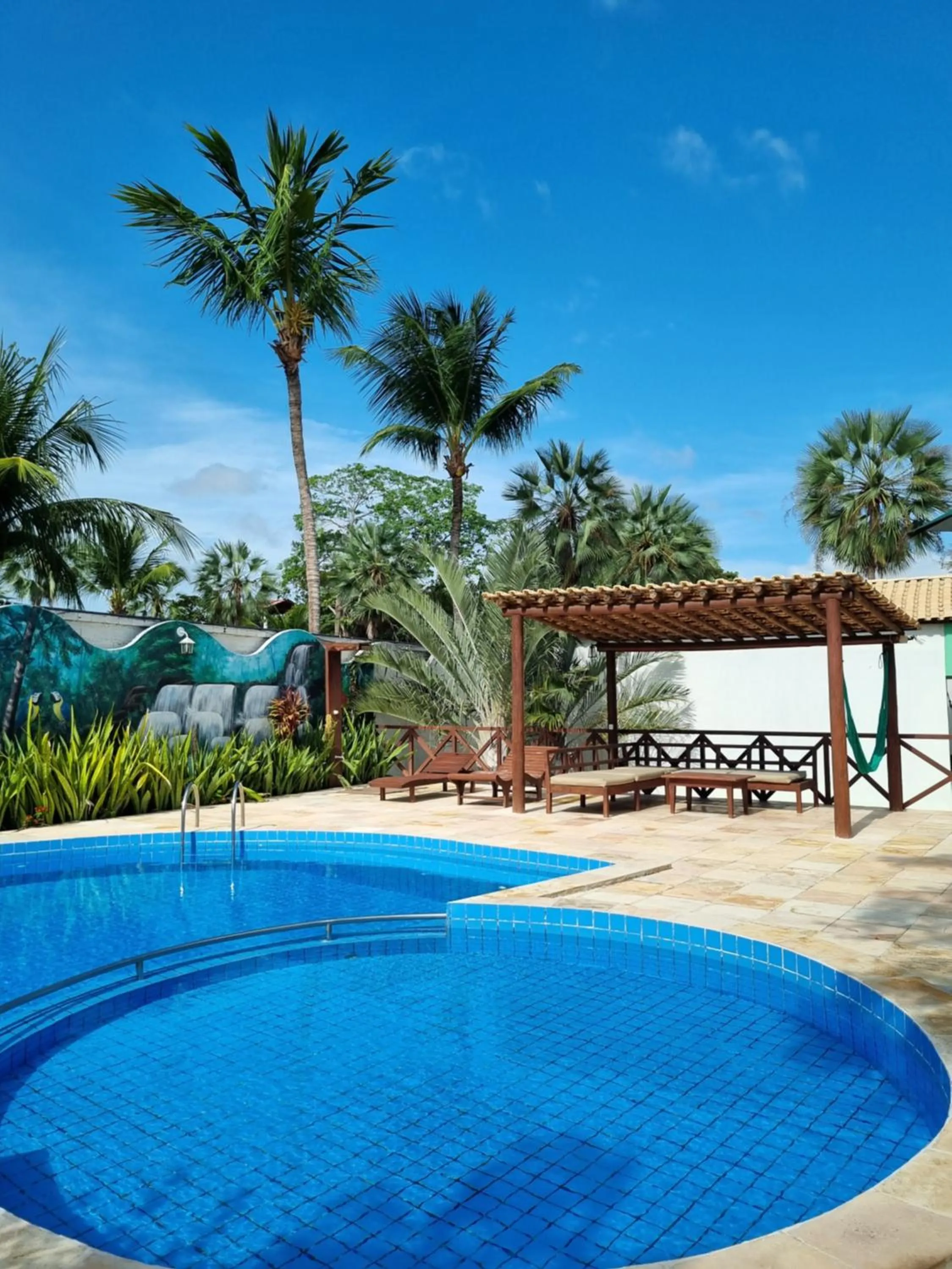 Garden view in Pousada e Restaurante Paraíso Natural