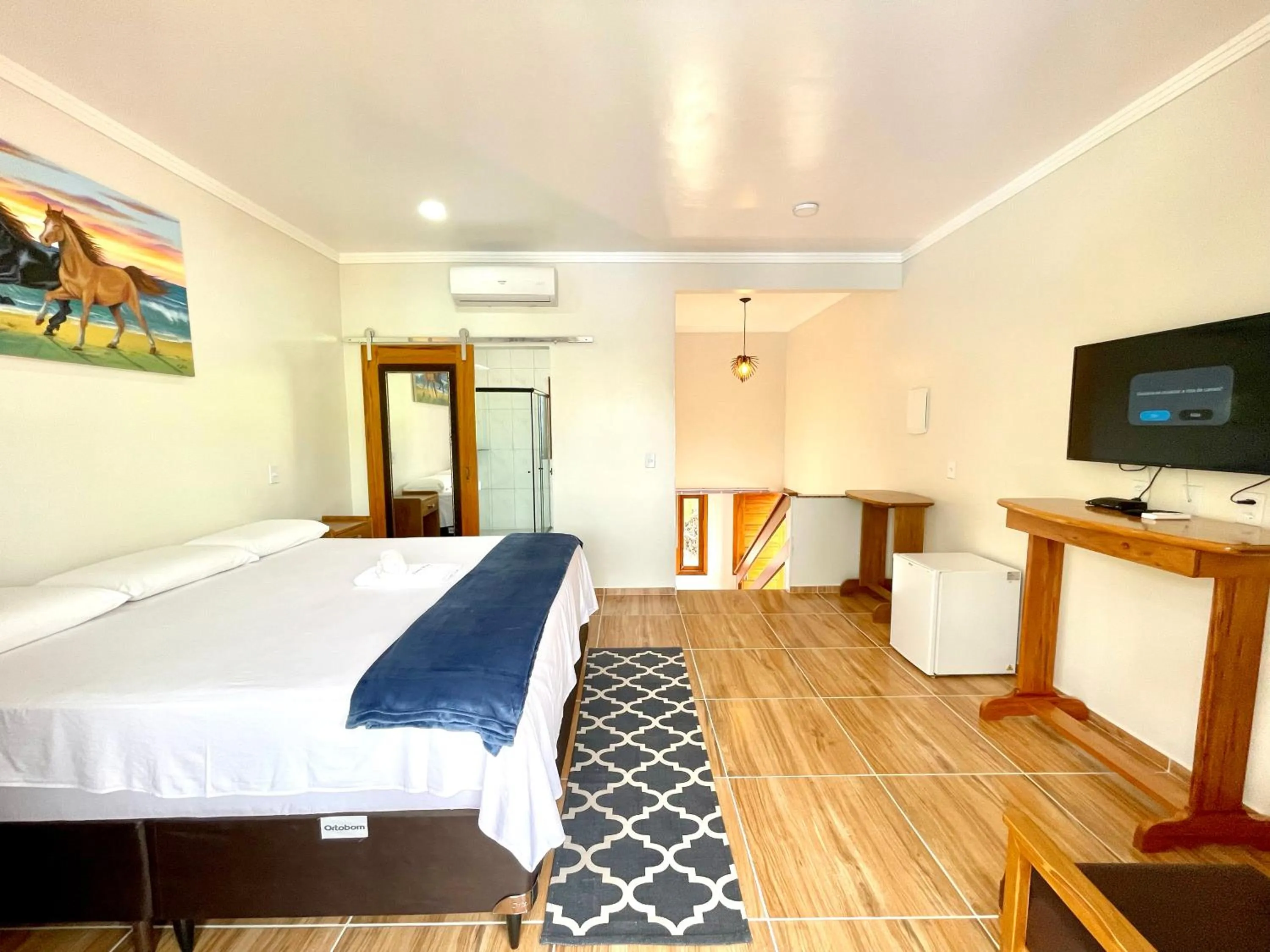 Property building, Bed in Pousada e Restaurante Paraíso Natural