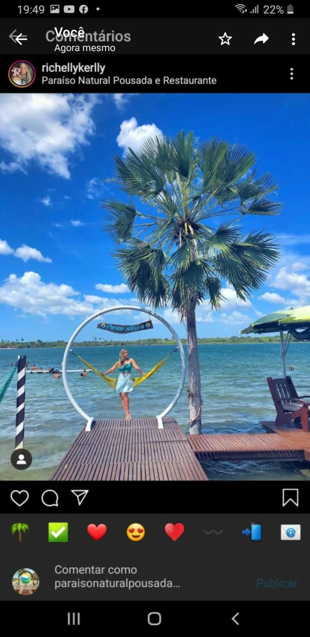 Restaurant/places to eat in Pousada e Restaurante Paraíso Natural