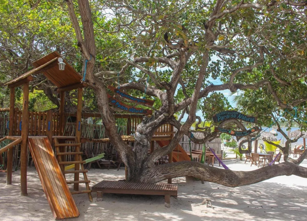 Children play ground in Pousada e Restaurante Paraíso Natural