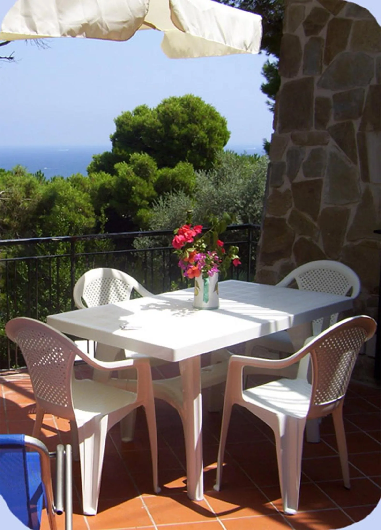 Balcony/Terrace in Residence Domus Cilento