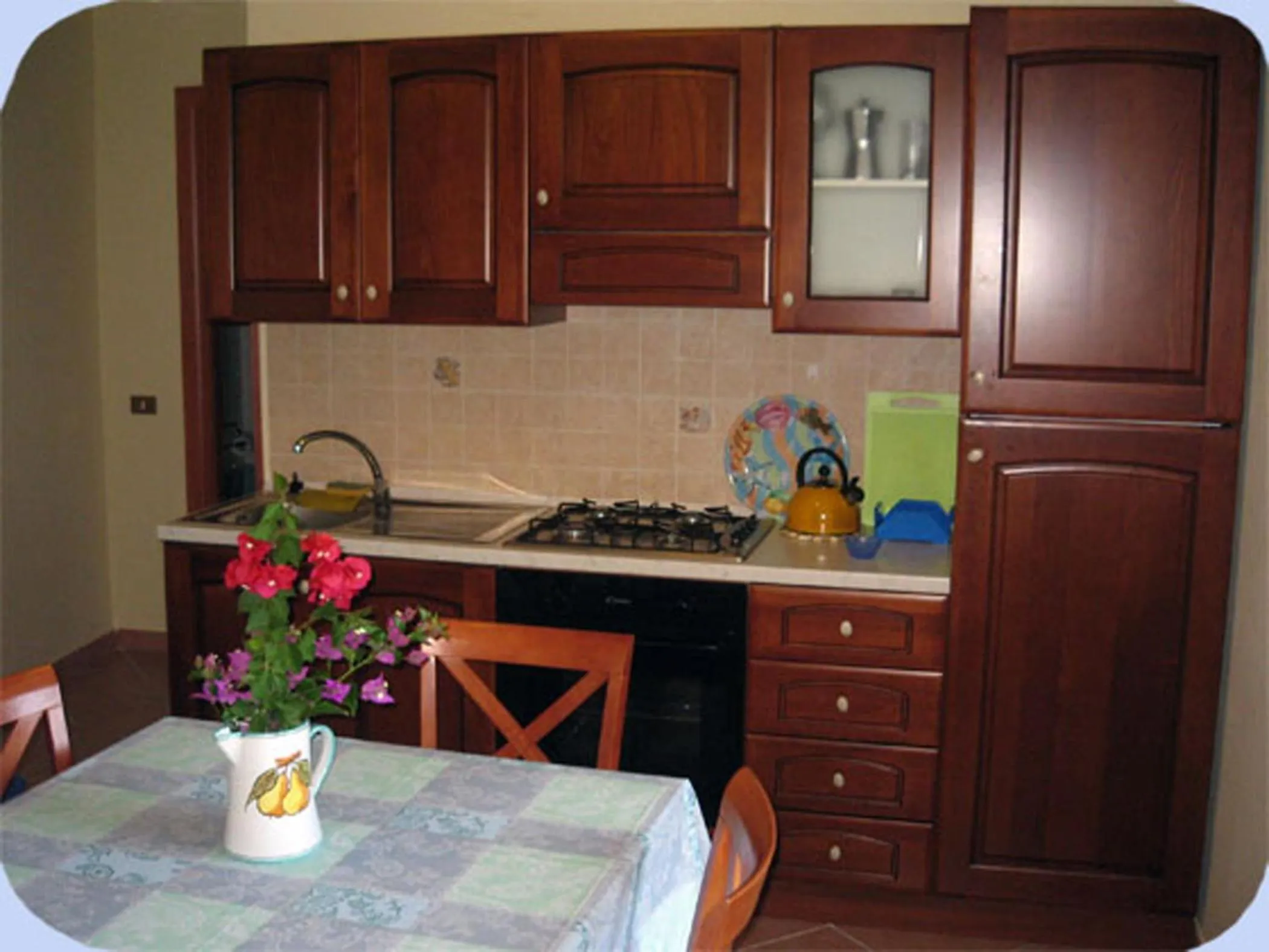 Kitchen or kitchenette in Residence Domus Cilento