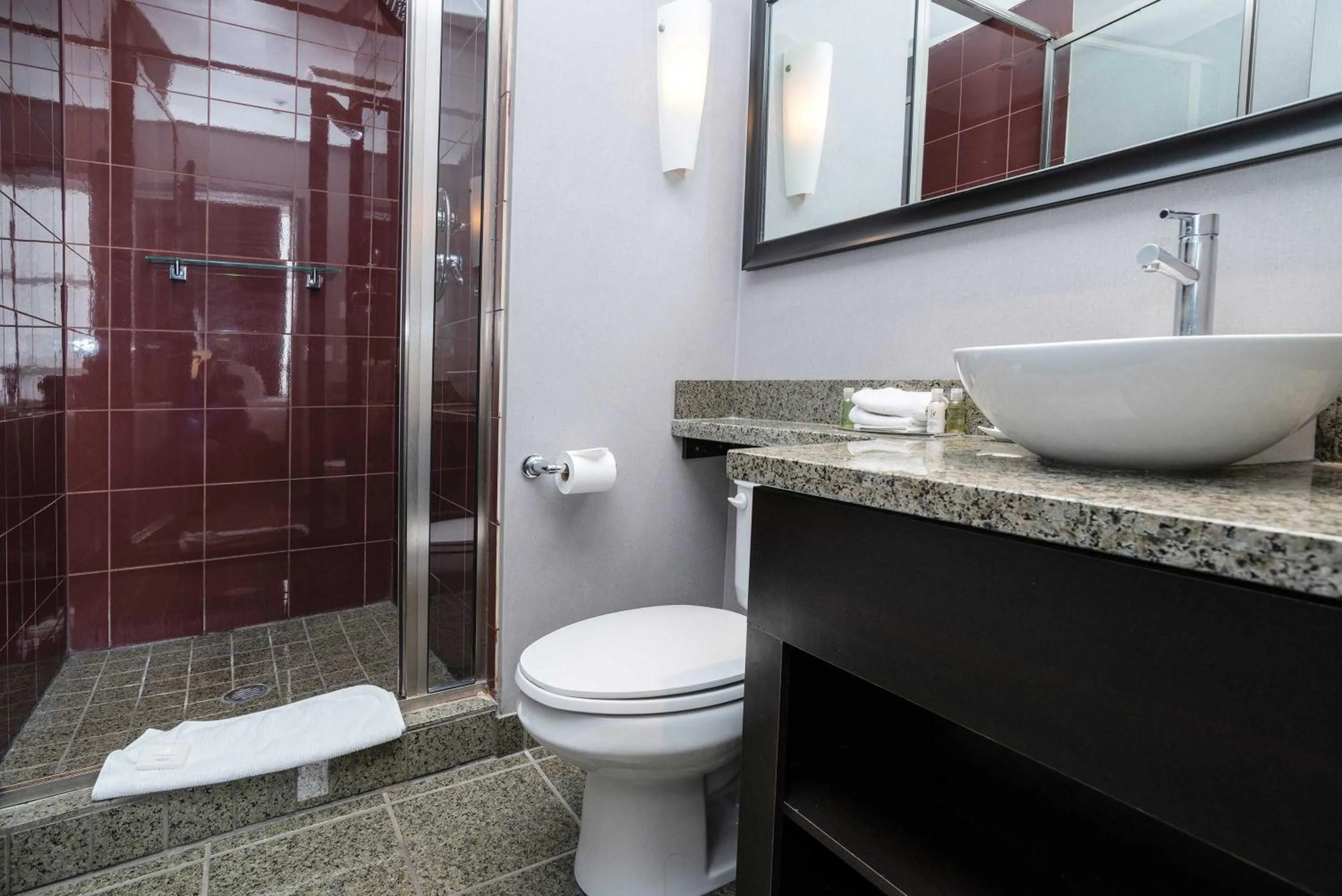 Bathroom in Sandman Hotel & Suites Calgary West