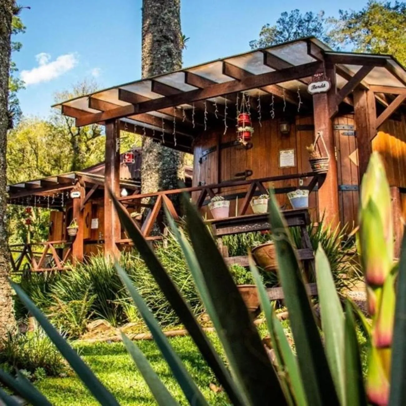 Property building in Chalé Temático em Pipa de Vinho - Parada da Pipa Chalés