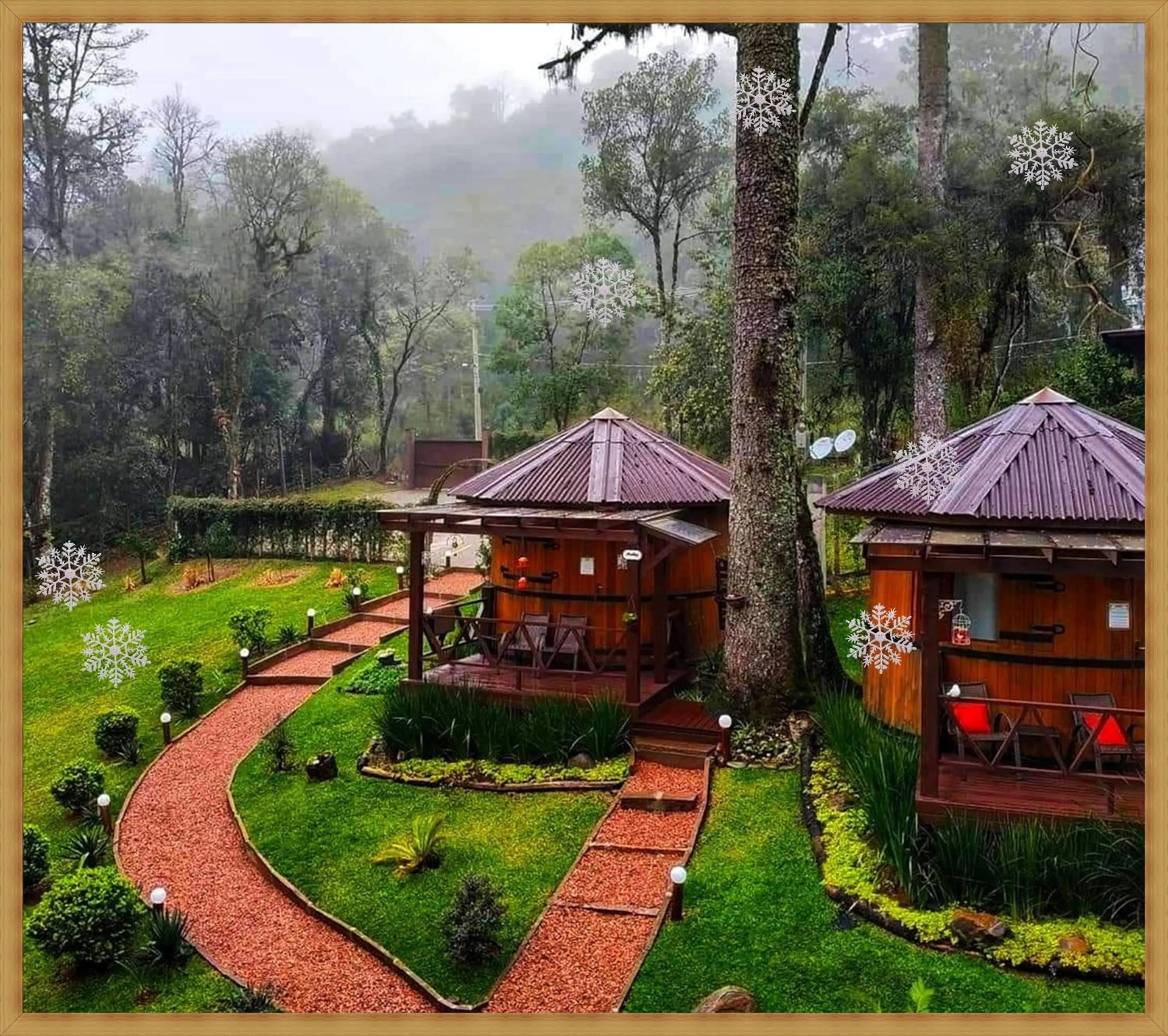 Property building in Chalé Temático em Pipa de Vinho - Parada da Pipa Chalés