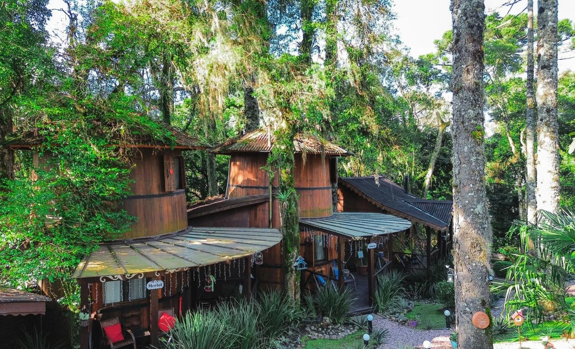 Property building in Chalé Temático em Pipa de Vinho - Parada da Pipa Chalés