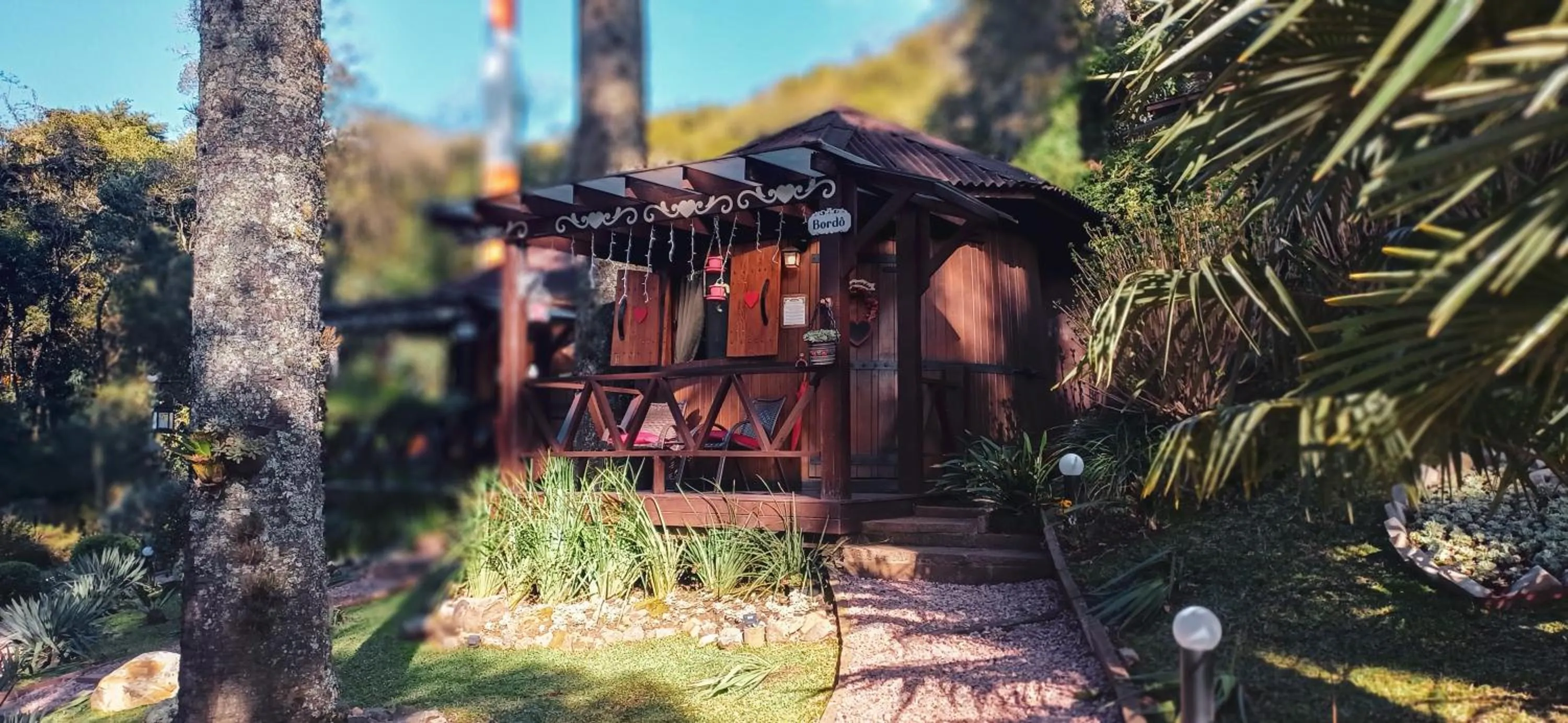 Property building in Chalé Temático em Pipa de Vinho - Parada da Pipa Chalés