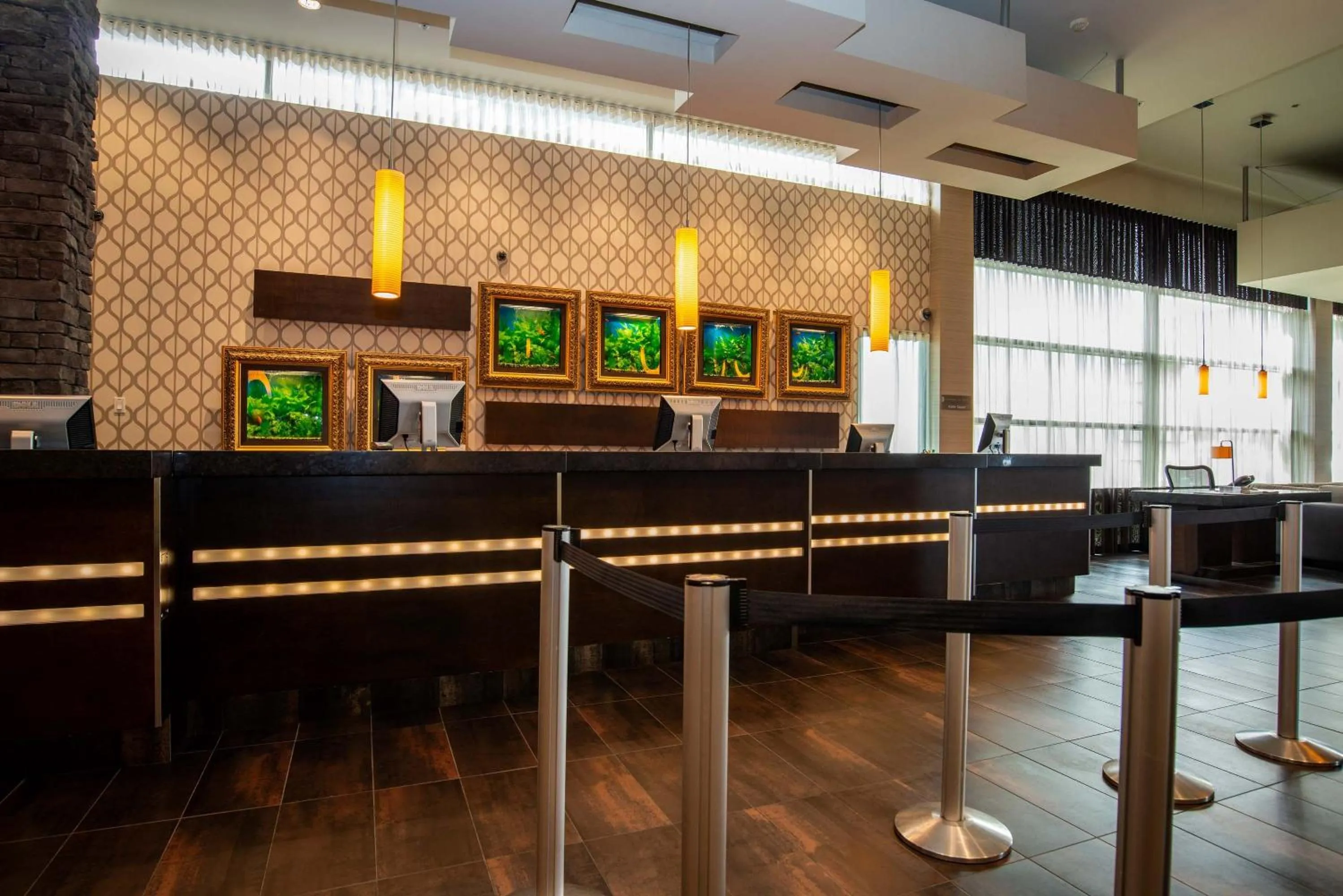 Lobby or reception in Sandman Signature Vancouver Airport Hotel & Resort