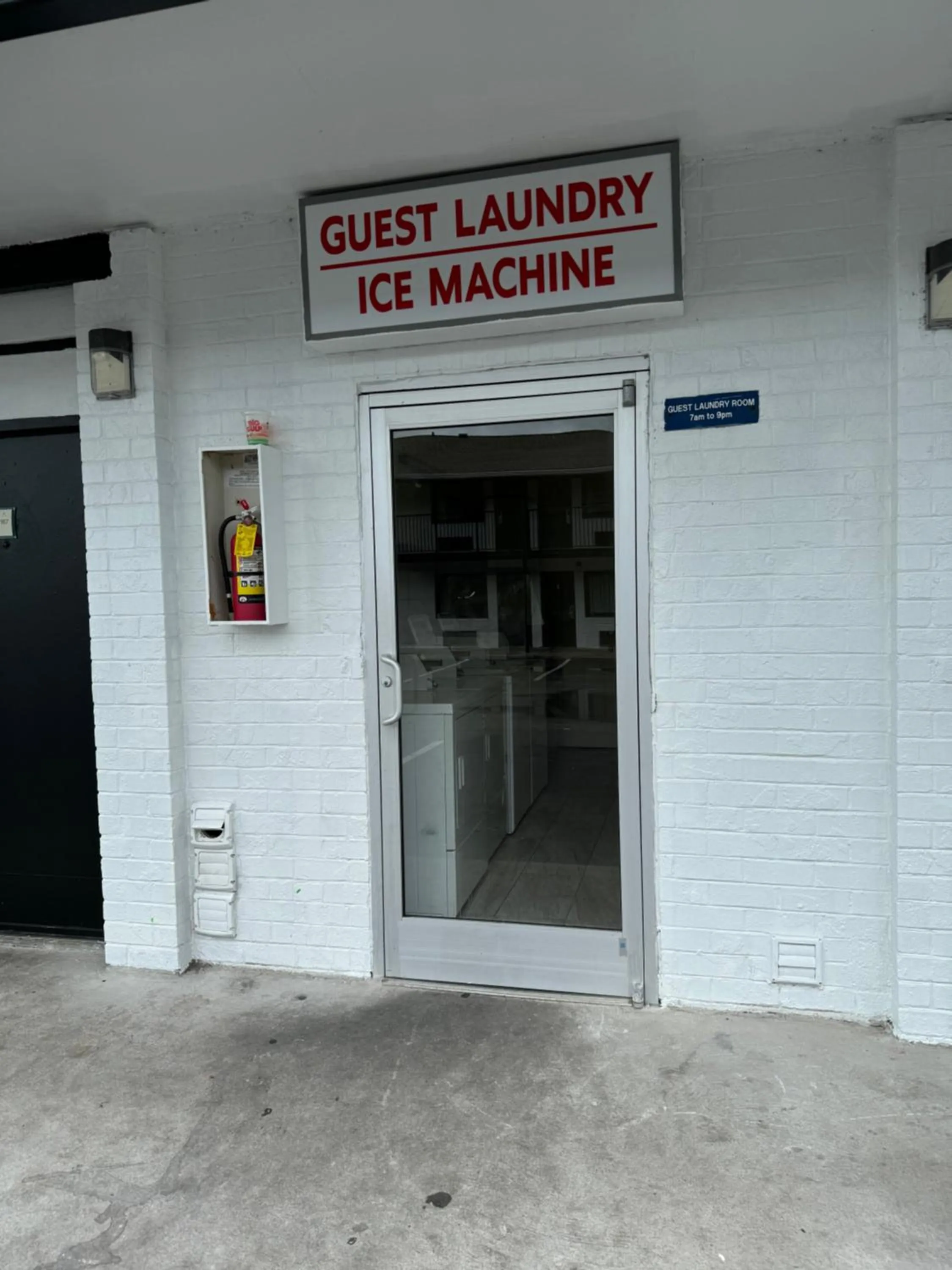 laundry in Ocean View Inn