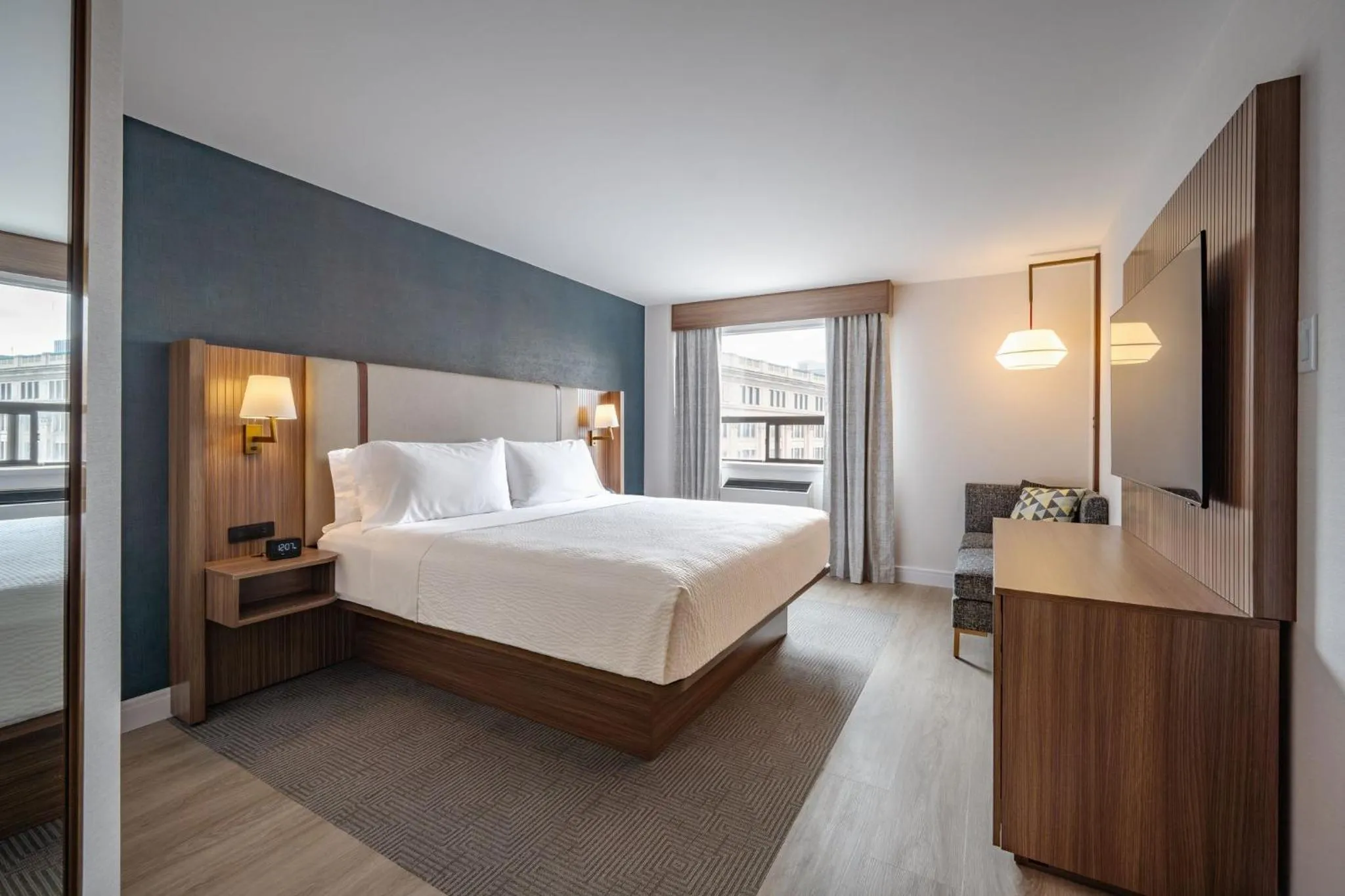 Photo of the whole room, Bed in Holiday Inn & Suites Winnipeg Downtown by IHG