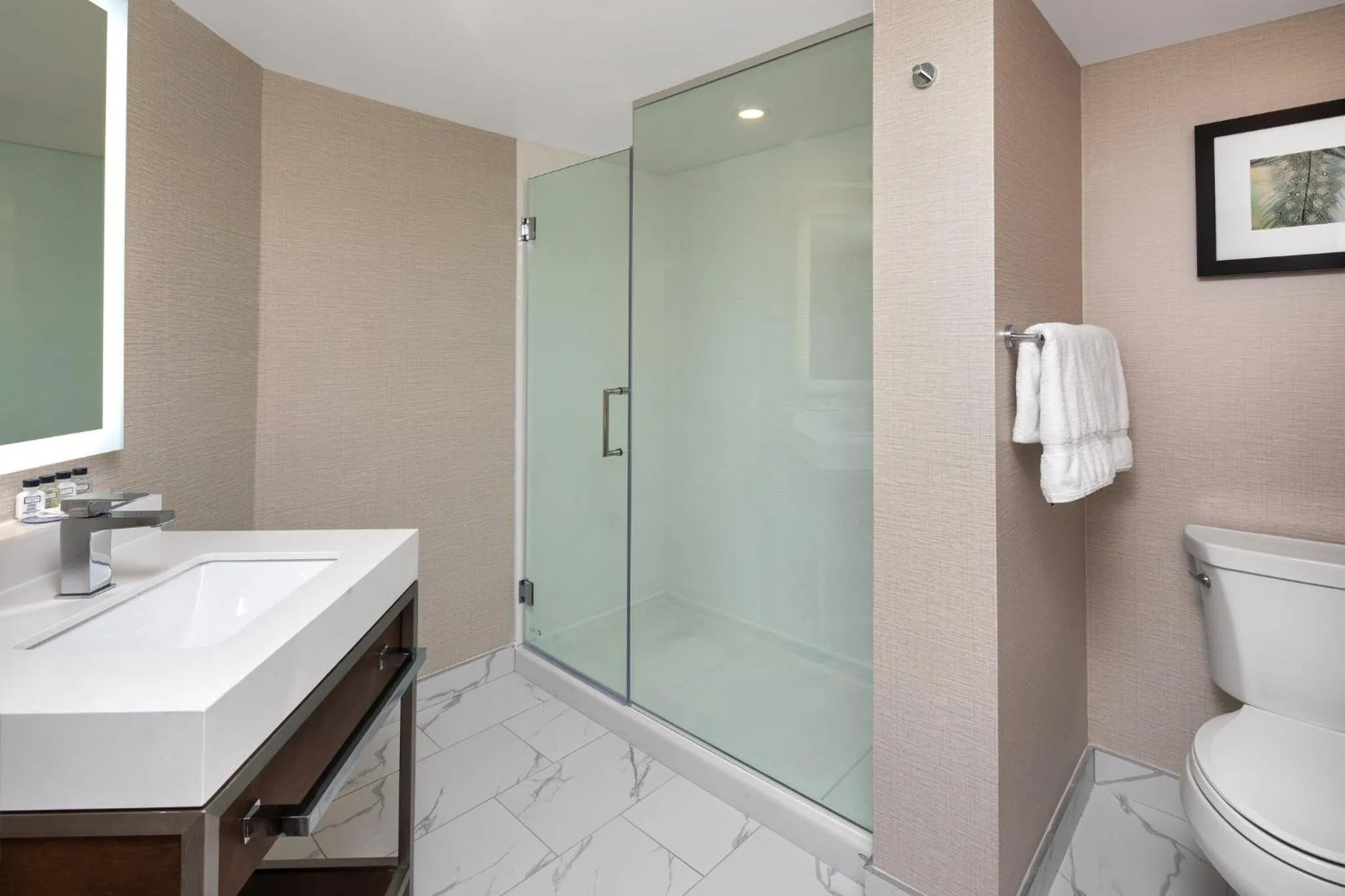 Bathroom in Crowne Plaza Toronto Airport by IHG