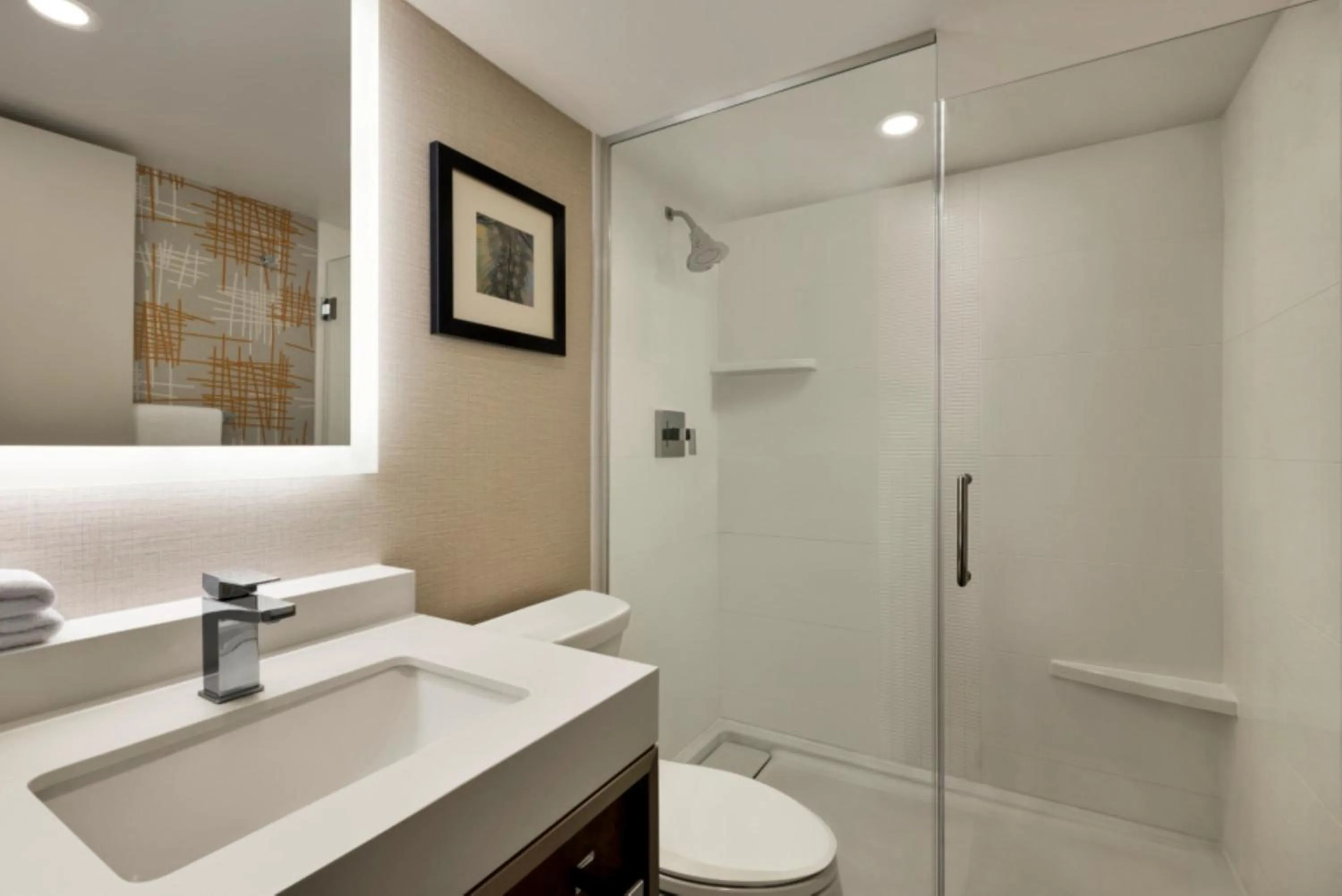 Bathroom in Crowne Plaza Toronto Airport by IHG