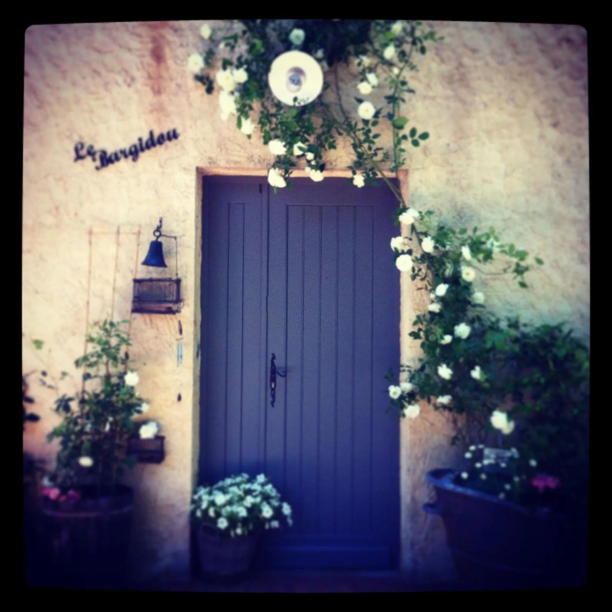 Patio in Le Bargidou