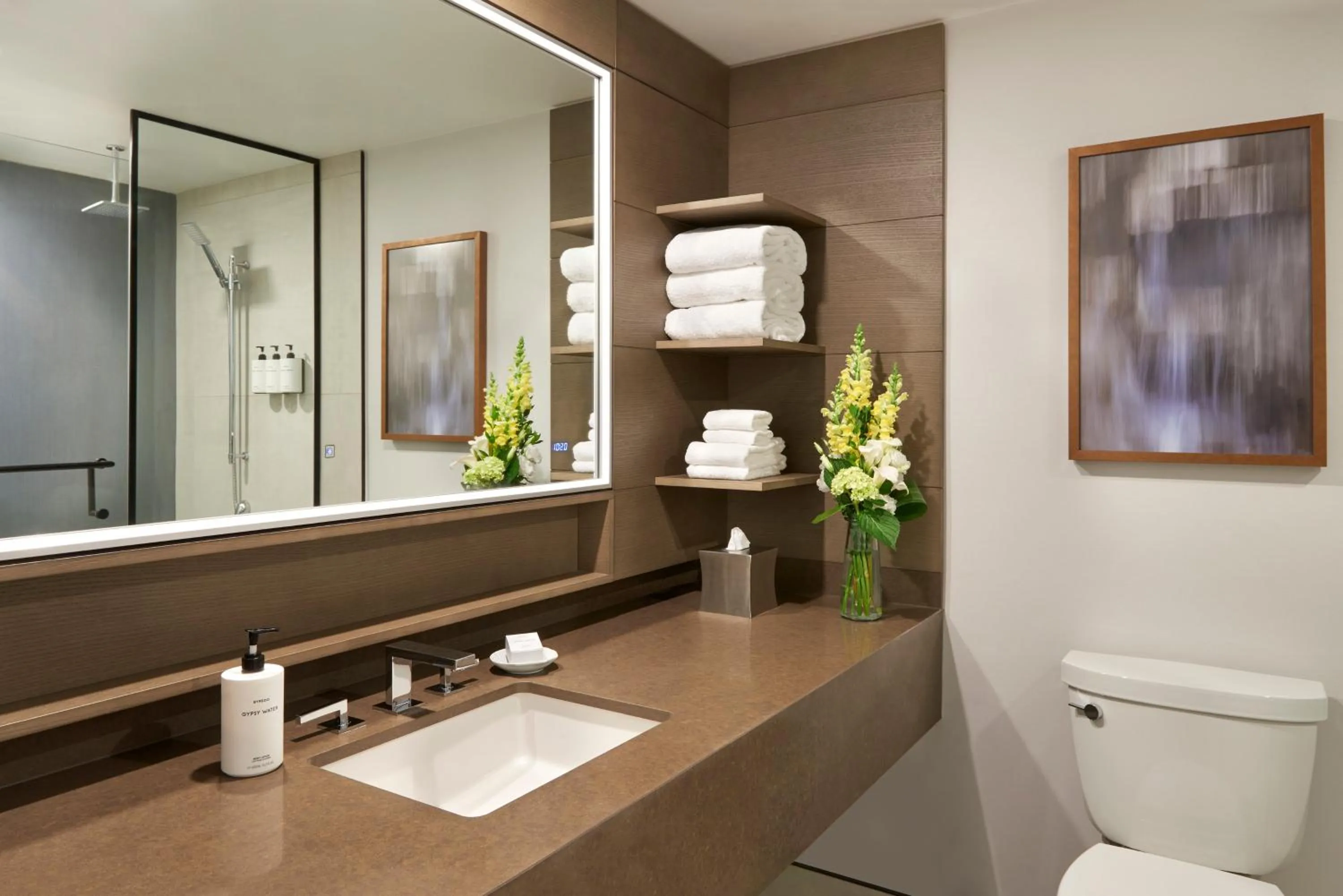 Bathroom in InterContinental Toronto Centre by IHG