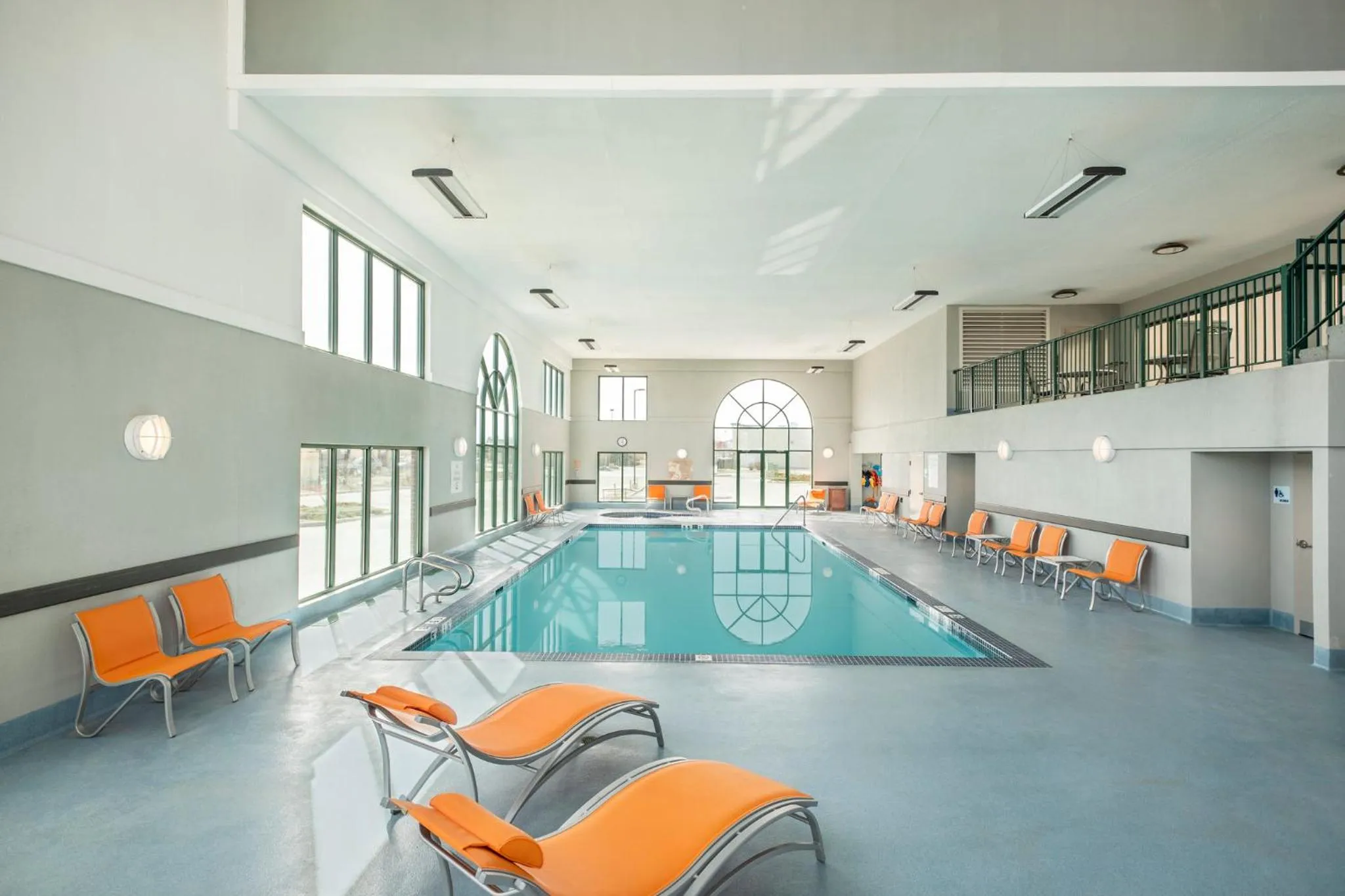 Swimming pool in Holiday Inn Express & Suites Medicine Hat by IHG