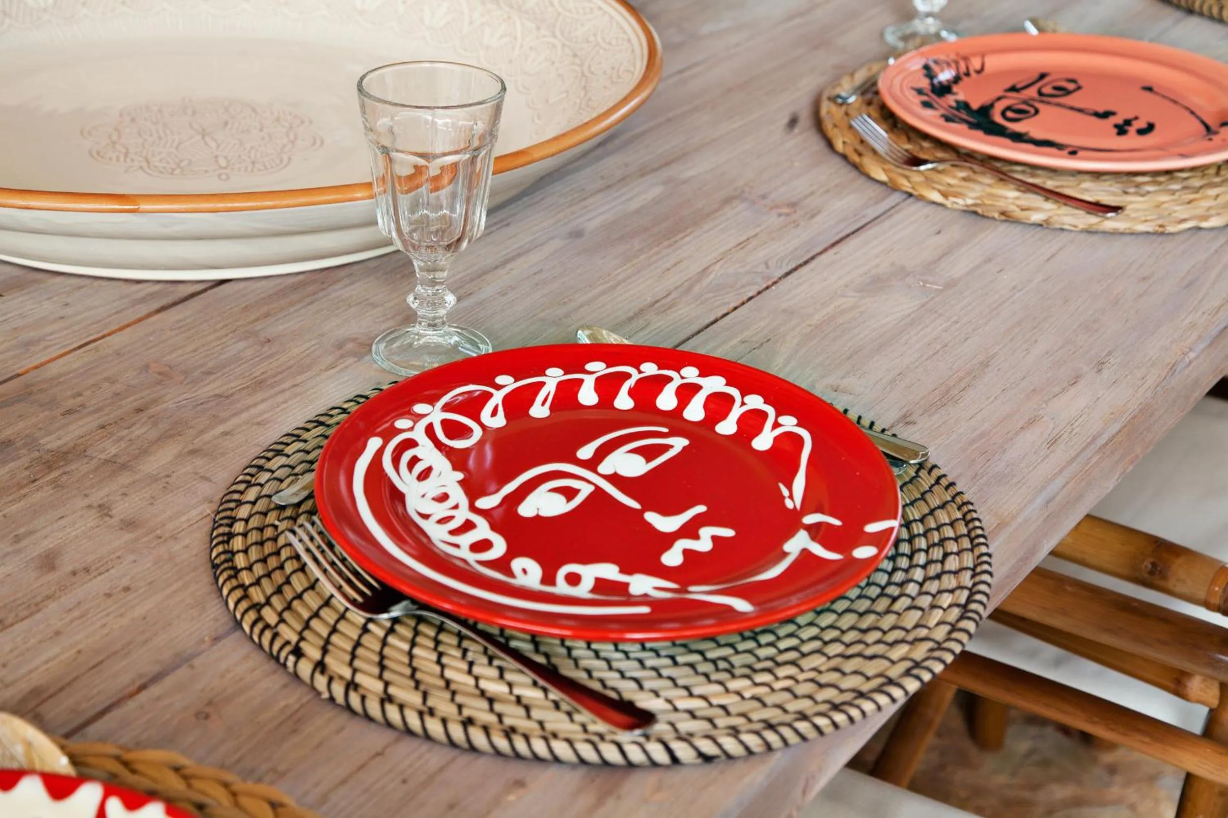 Decorative detail in Fikus - the Apulian B&B