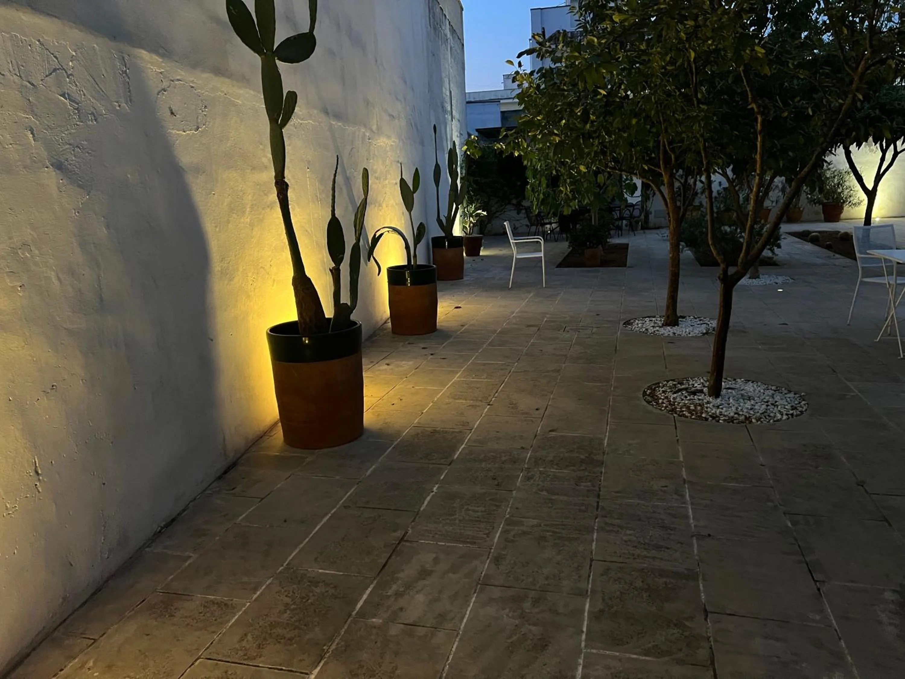 Garden view in Canneddi Boutique Farm