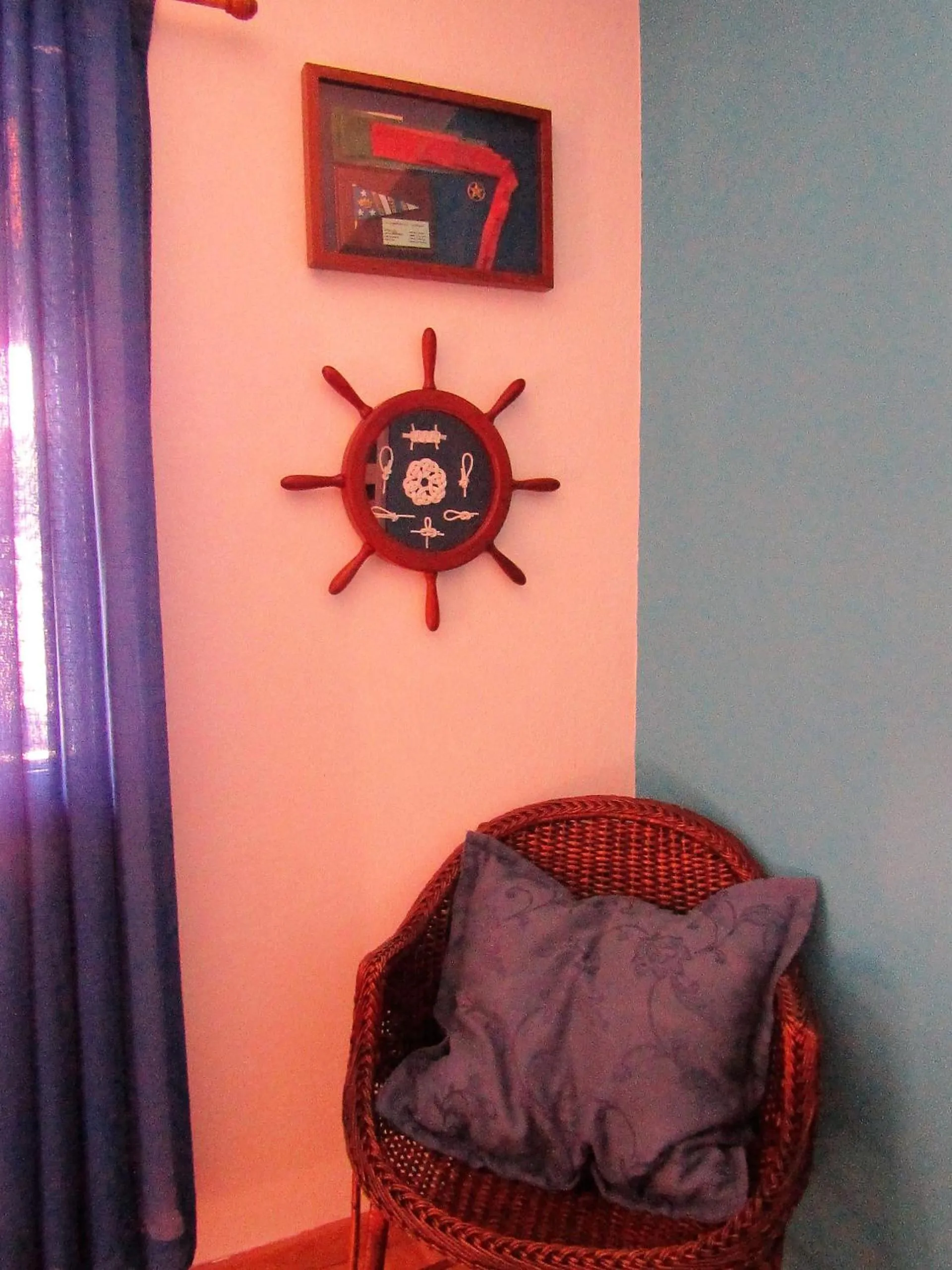 Seating area in Palheiros de Mira