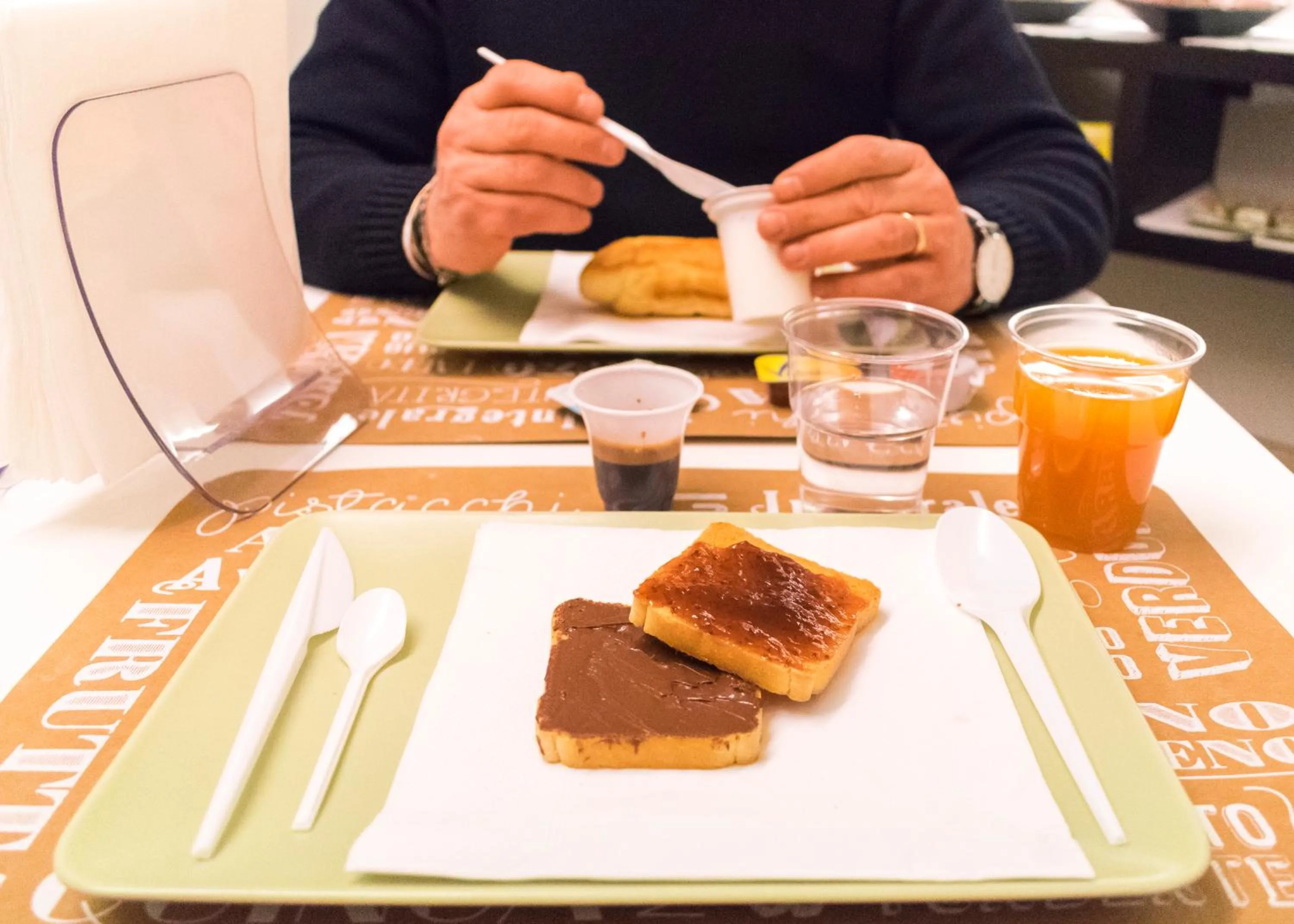 Buffet breakfast in Arté Andria