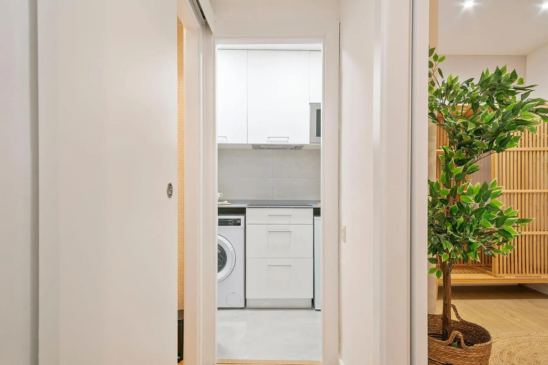 Kitchen or kitchenette in Citytrip Palau de la Música