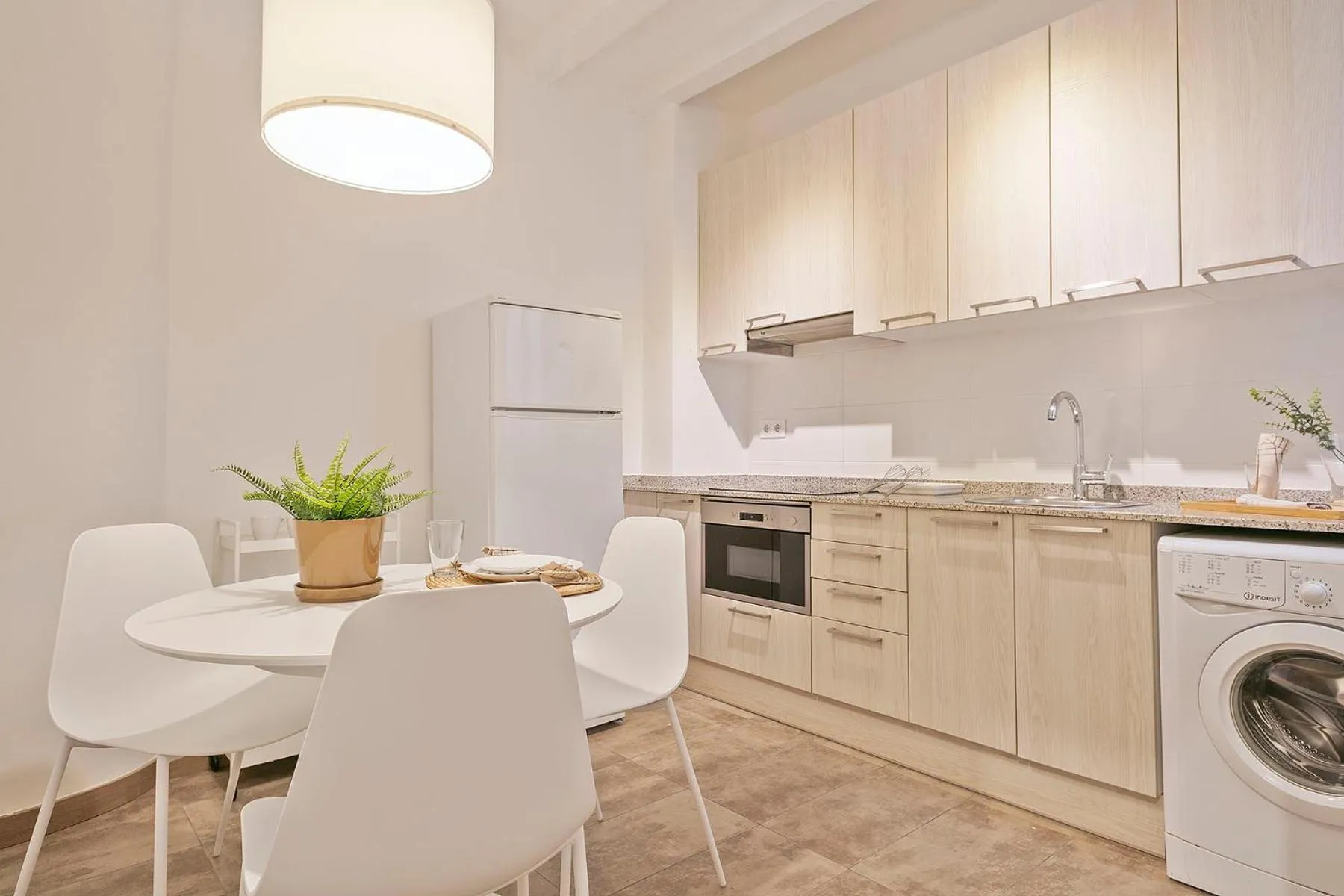 Kitchen or kitchenette in Citytrip Palau de la Música