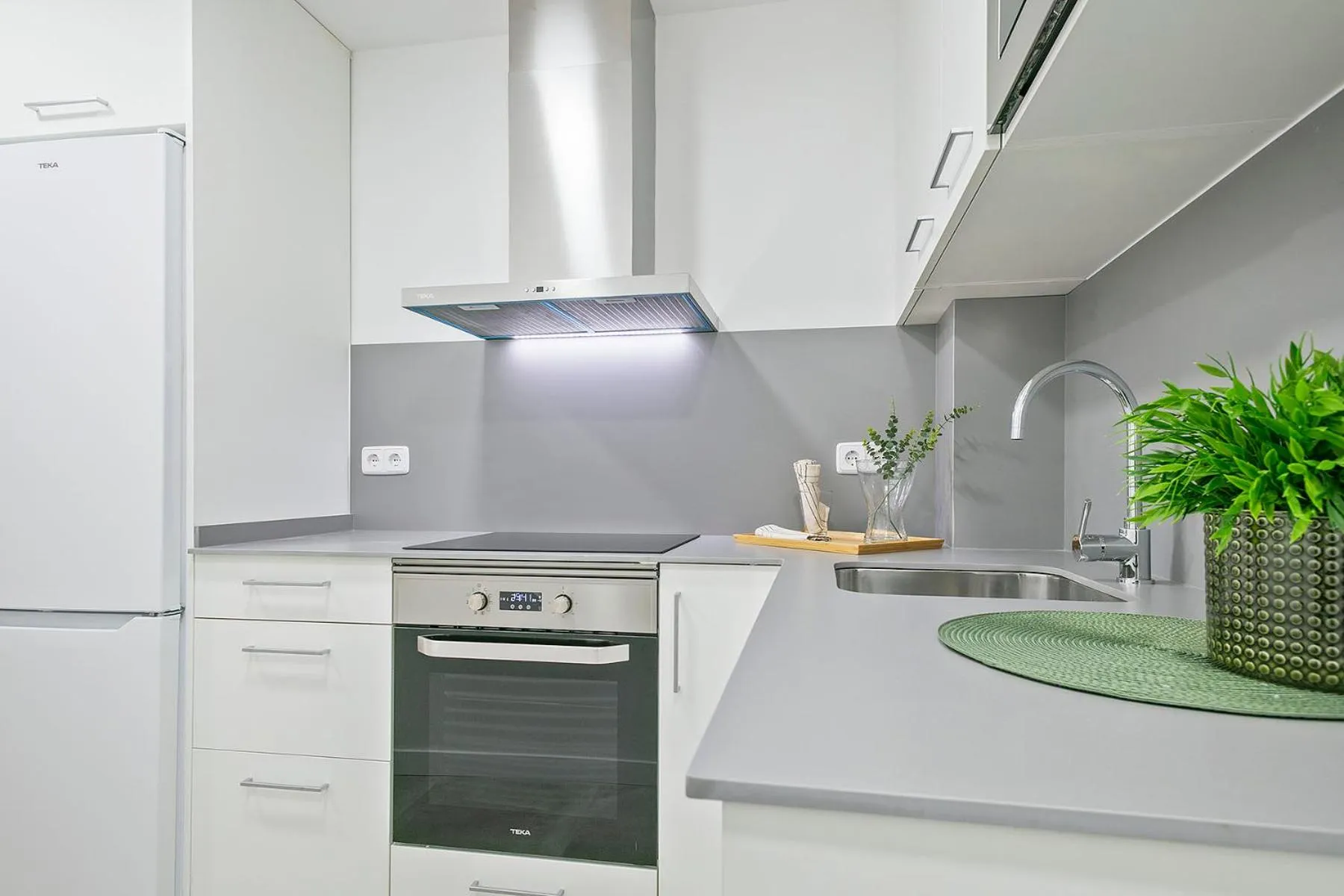 Kitchen or kitchenette in Citytrip Palau de la Música