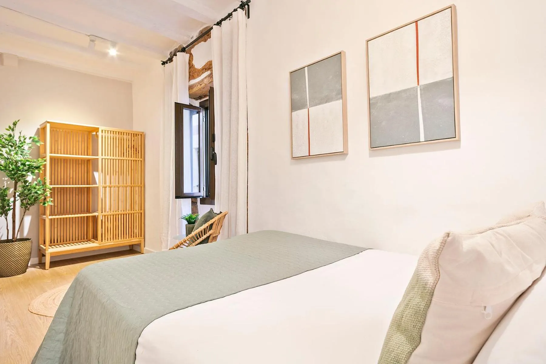 Bedroom, Bed in Citytrip Palau de la Música