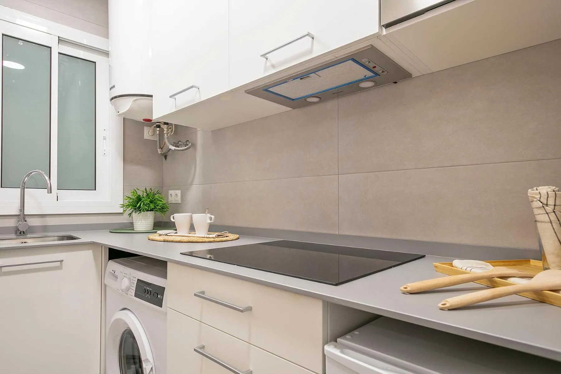 Kitchen or kitchenette in Citytrip Palau de la Música