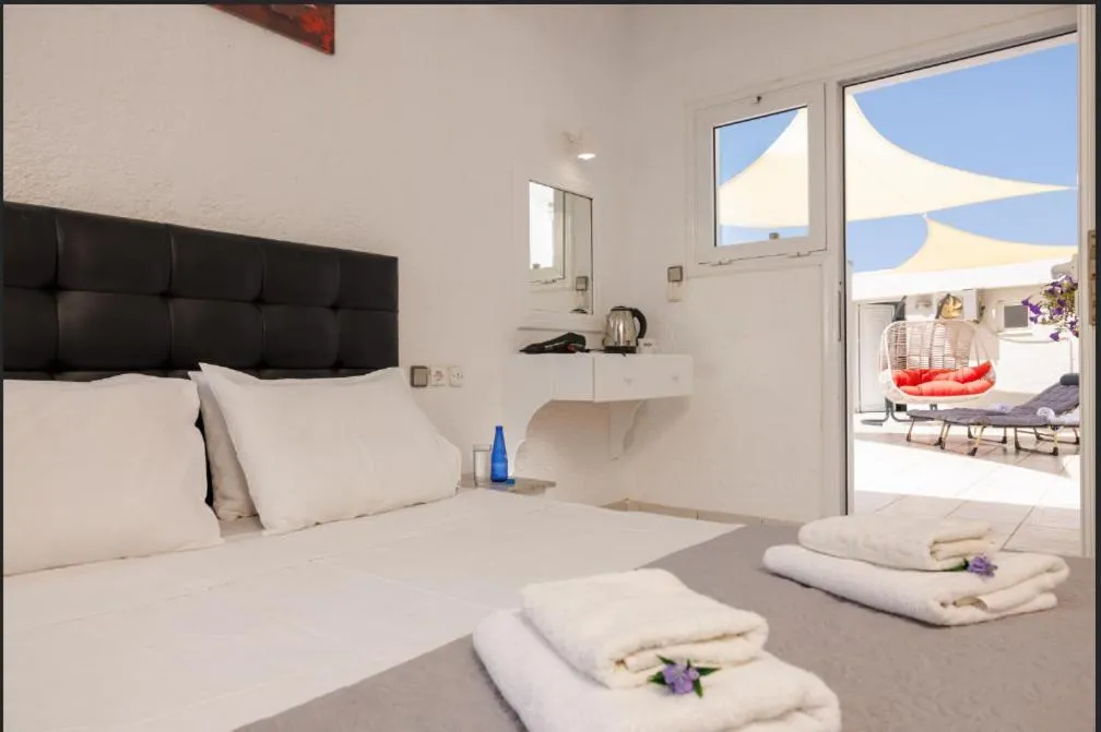 Bed in Kings Hersonissos Hotel